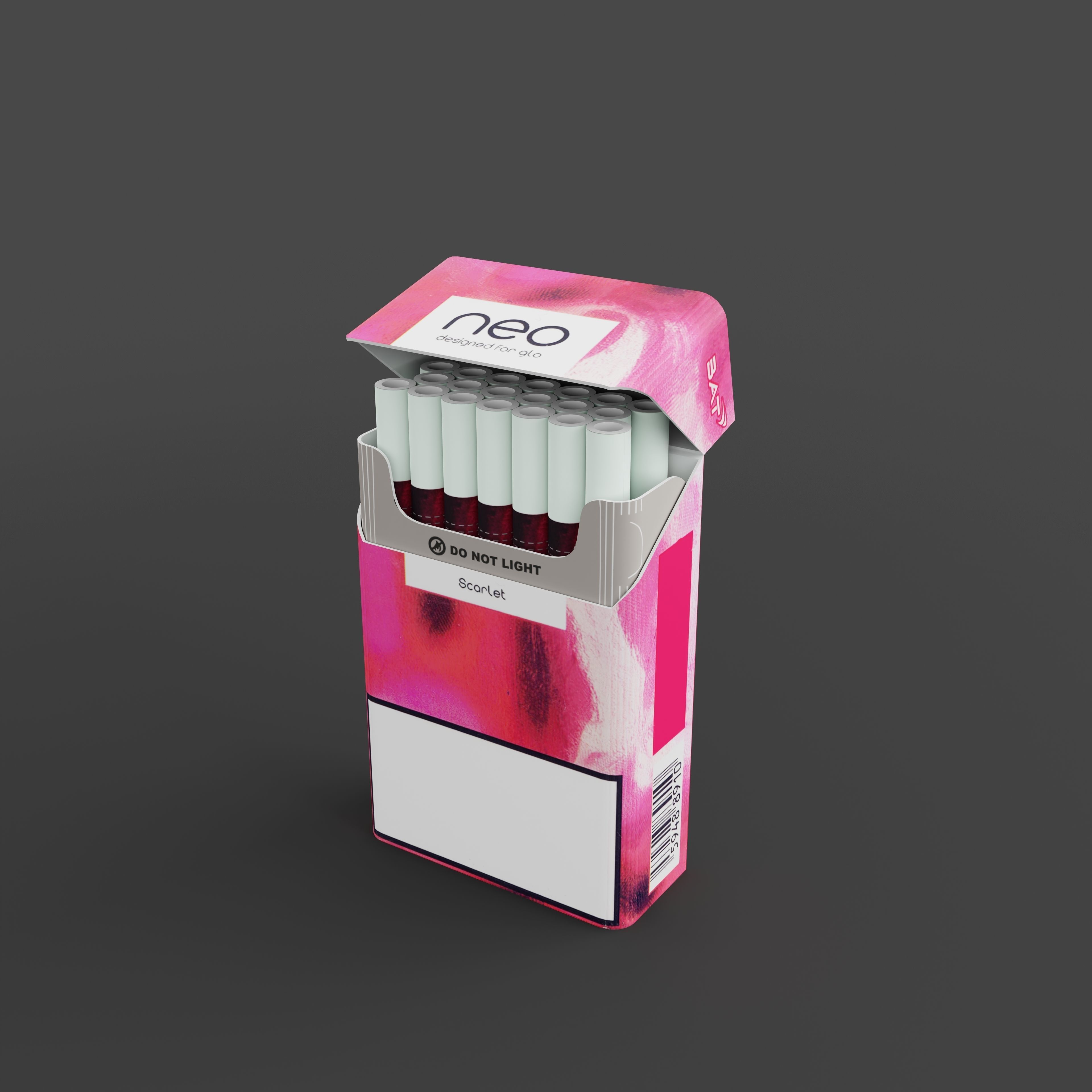 NEO Scarlet for GLO Low-poly 3D model_2