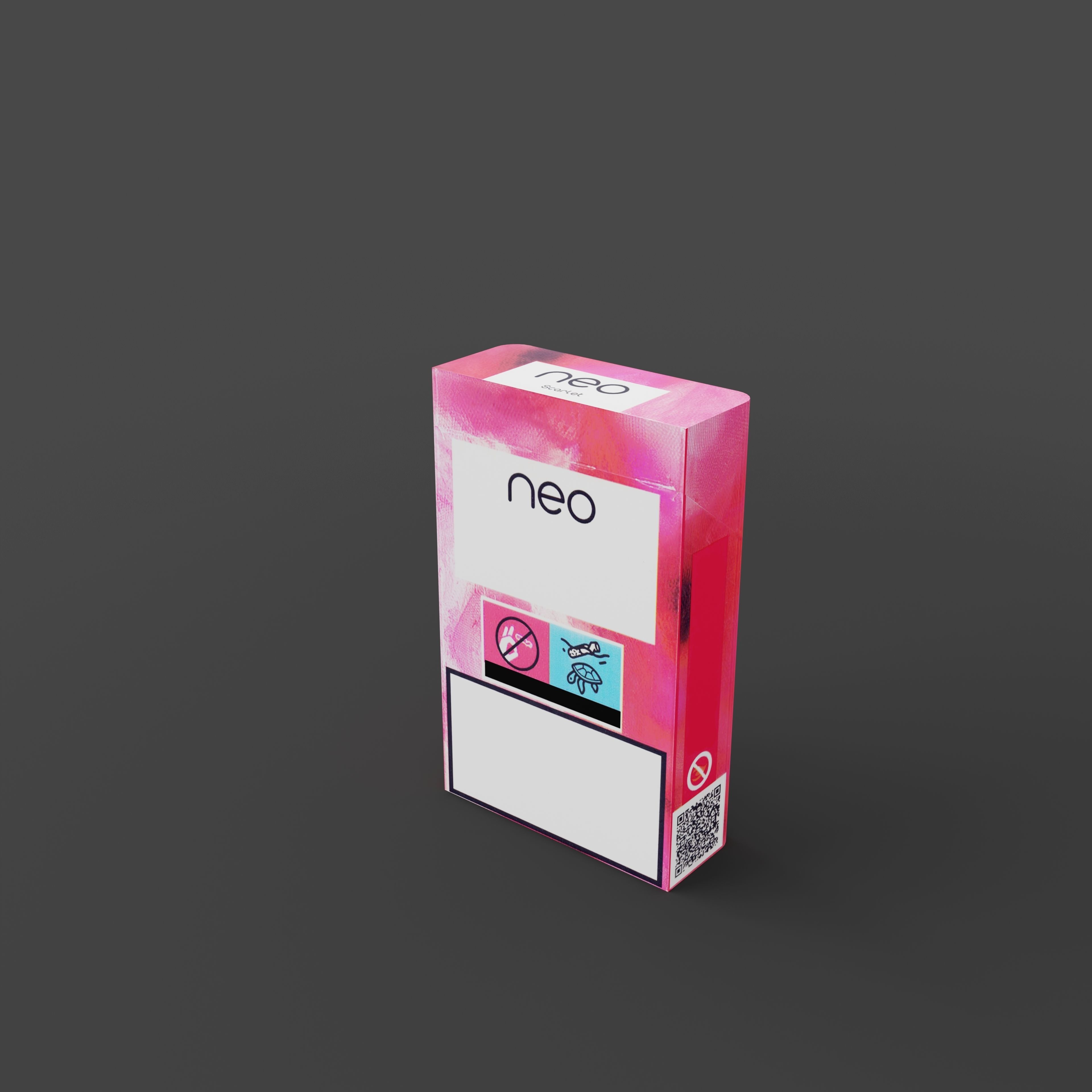 NEO Scarlet for GLO Low-poly 3D model_1