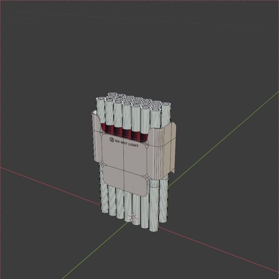 NEO Scarlet for GLO Low-poly 3D model_5