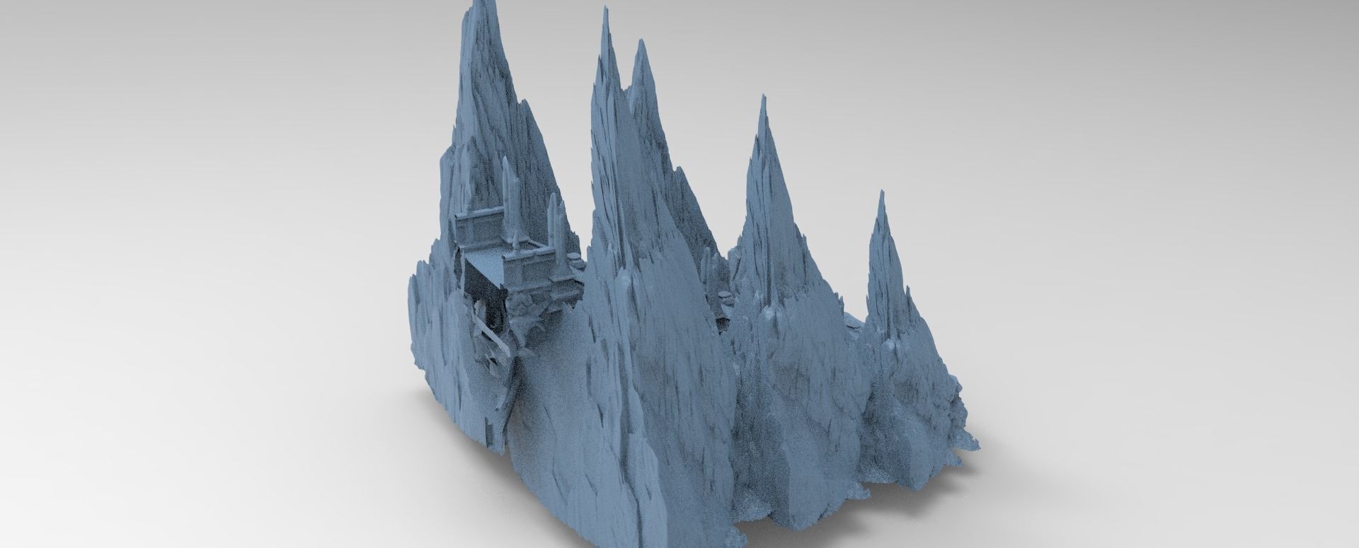 Hindu Gods Cliff collection full 3D model_19