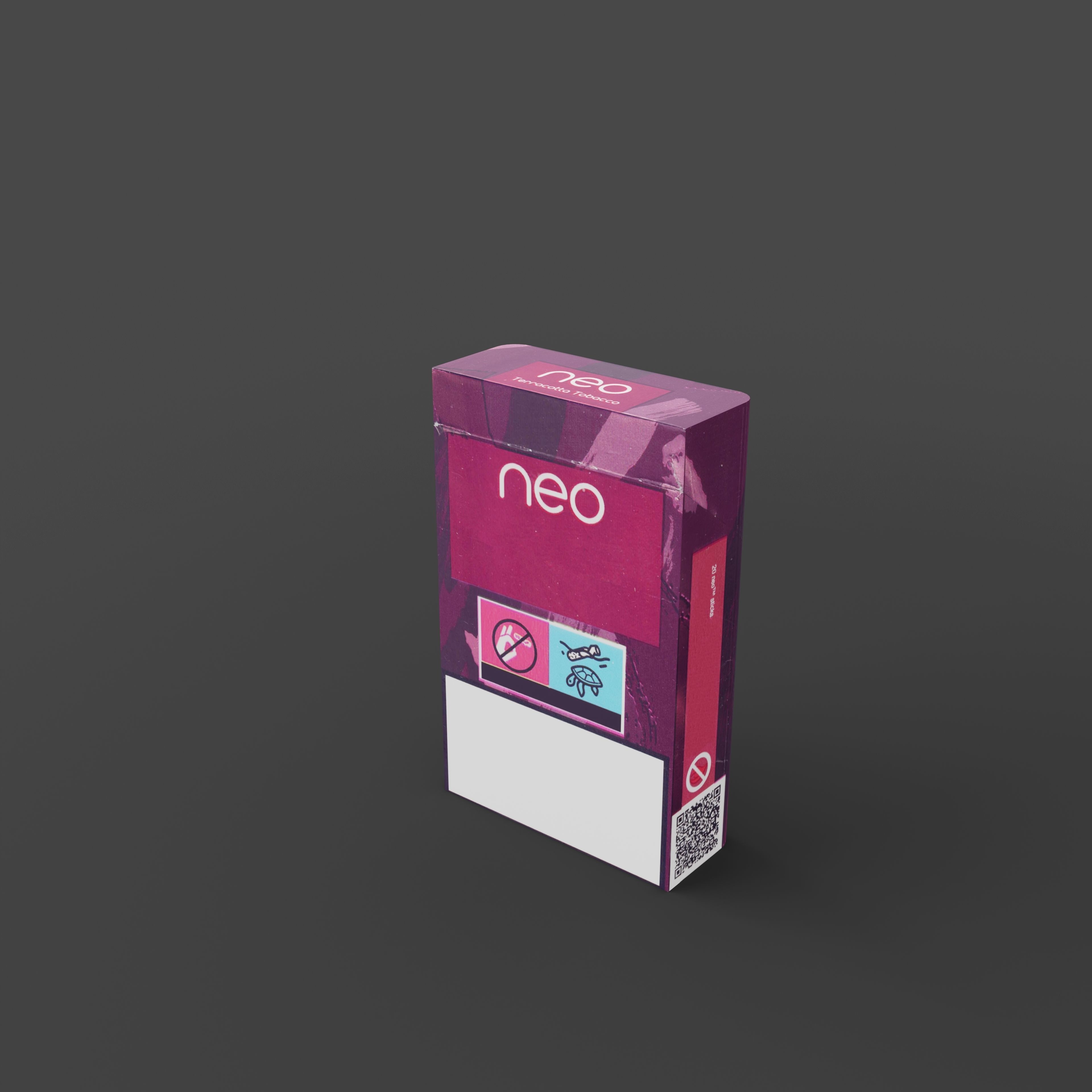 NEO Terracotta Tobacco for GLO Low-poly 3D model_1