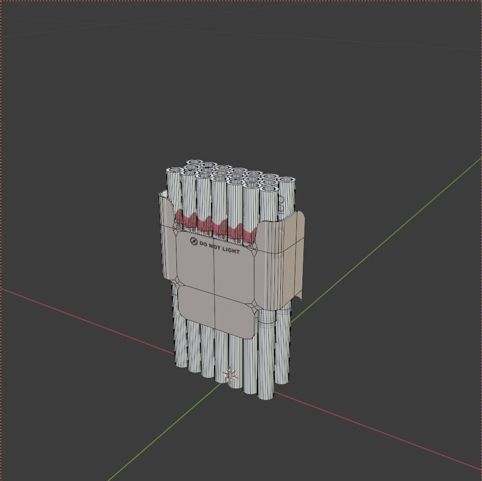 NEO Terracotta Tobacco for GLO Low-poly 3D model_5