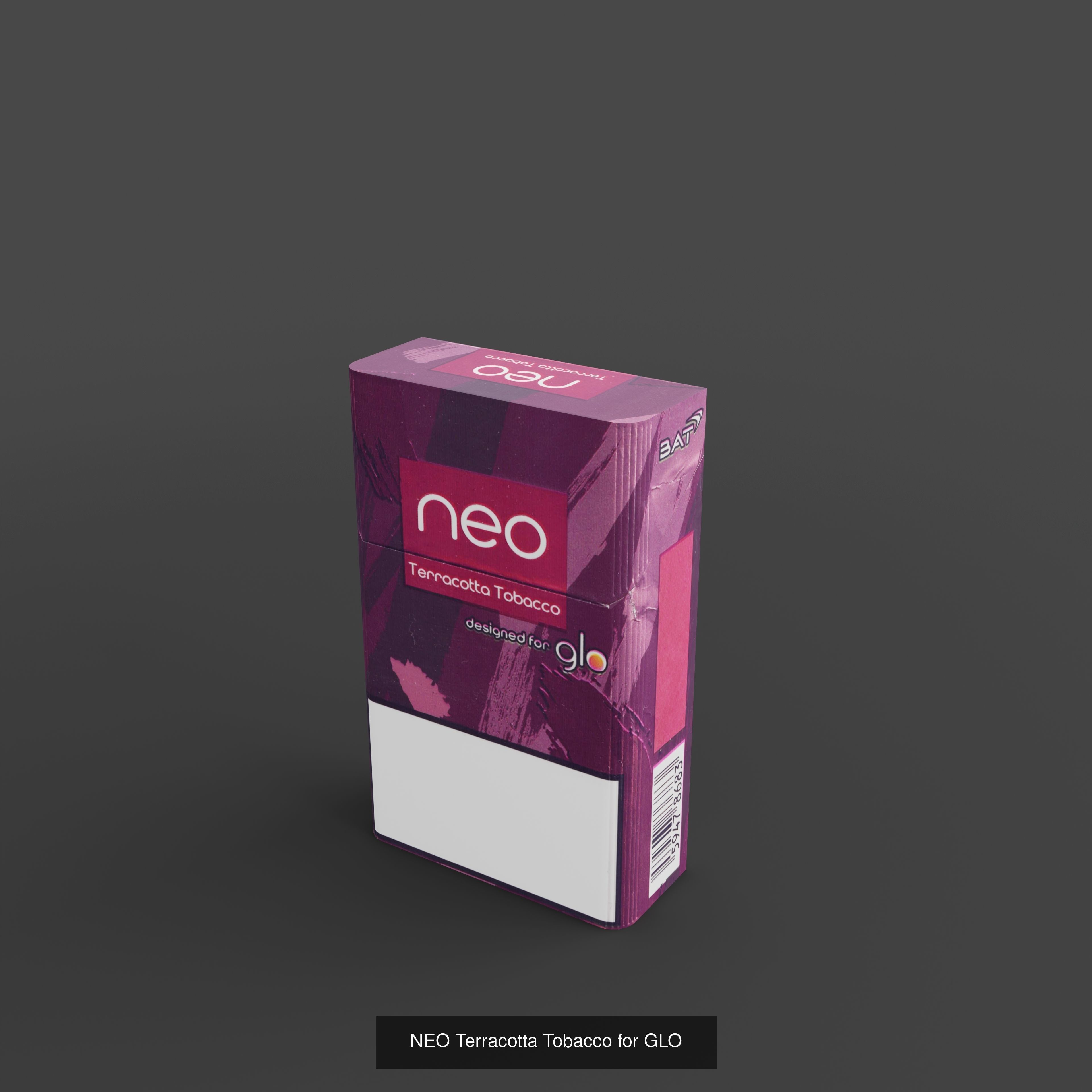 NEO cigarette Packs for GLO devices 3D Model Collection_10