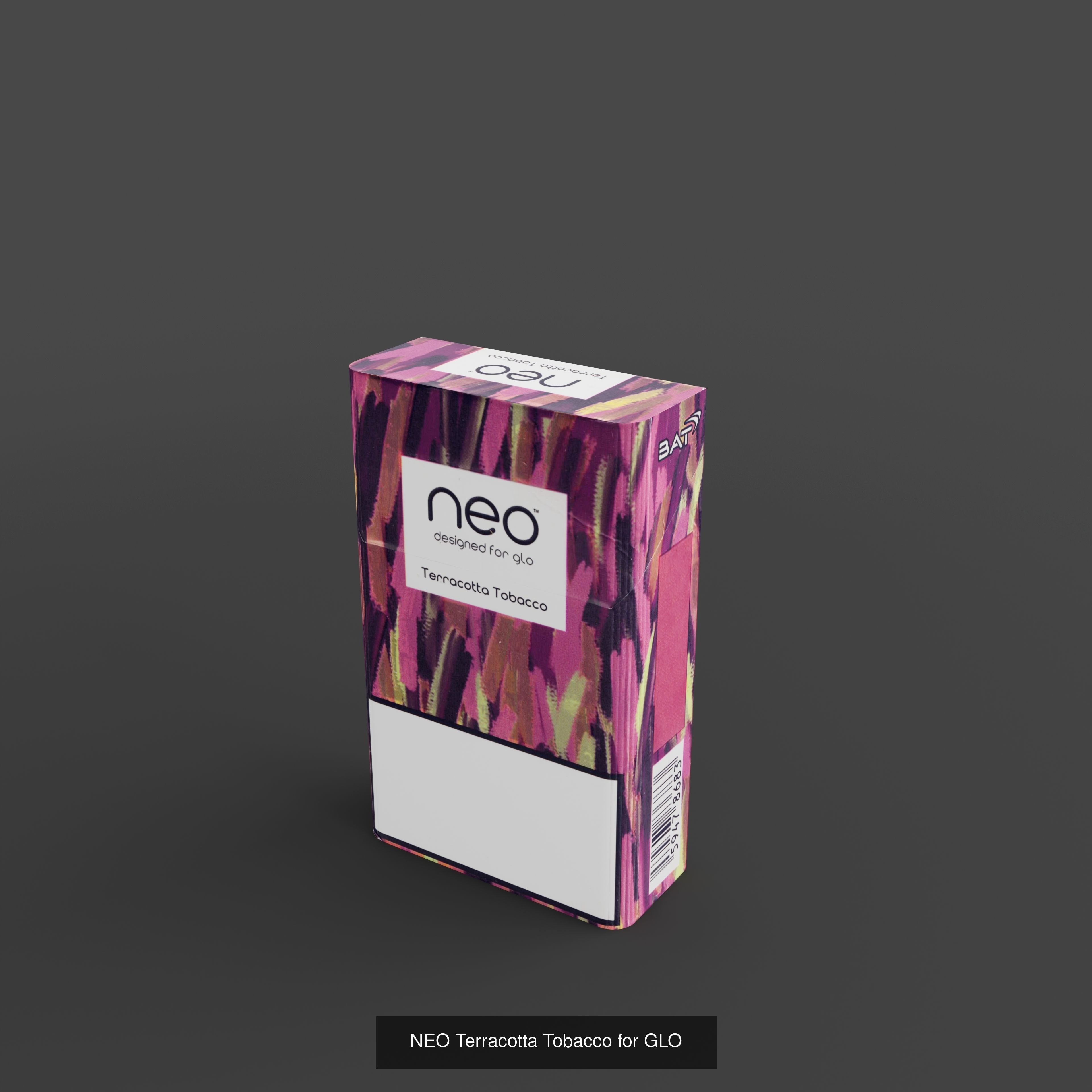 NEO cigarette Packs for GLO devices 3D Model Collection_9