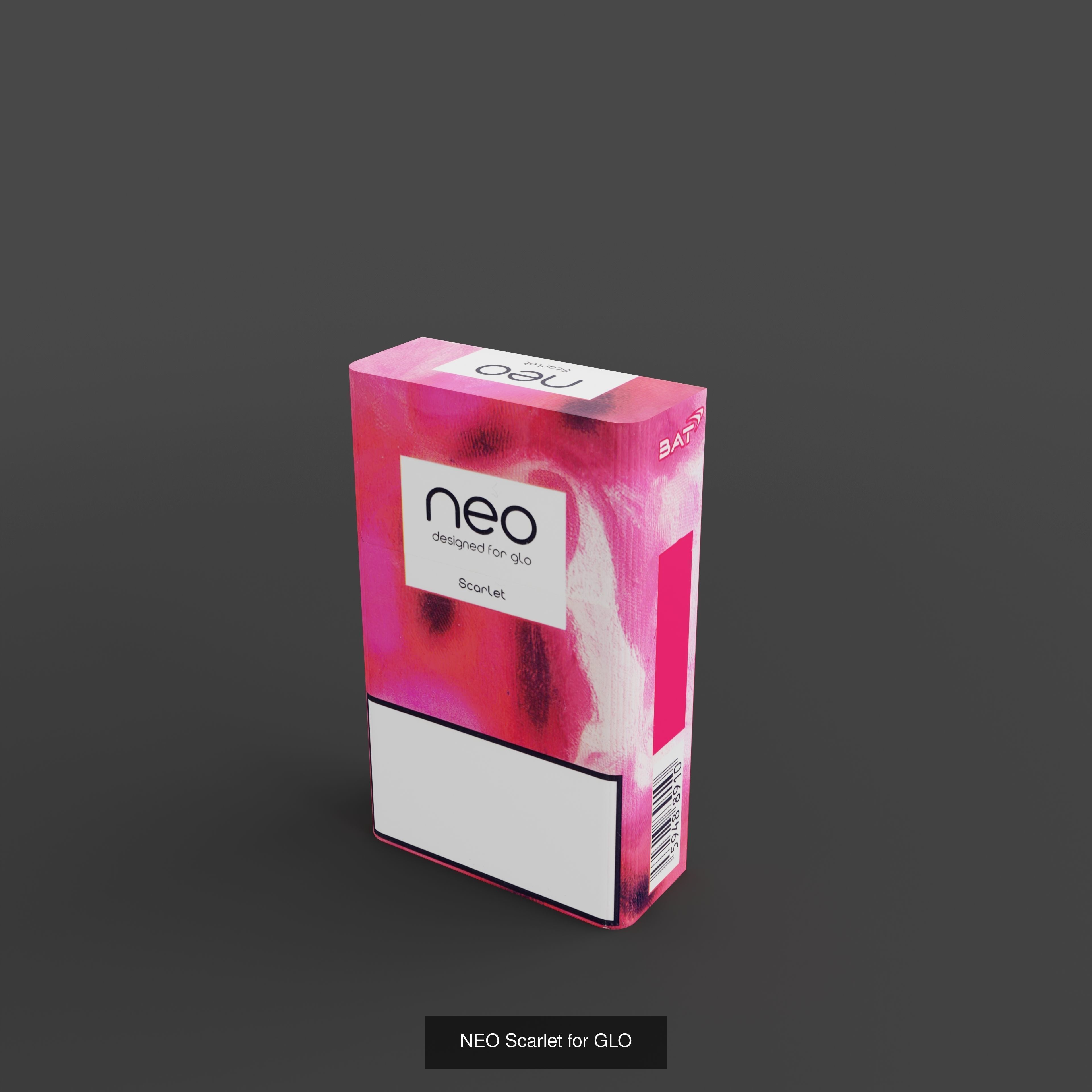 NEO cigarette Packs for GLO devices 3D Model Collection_8