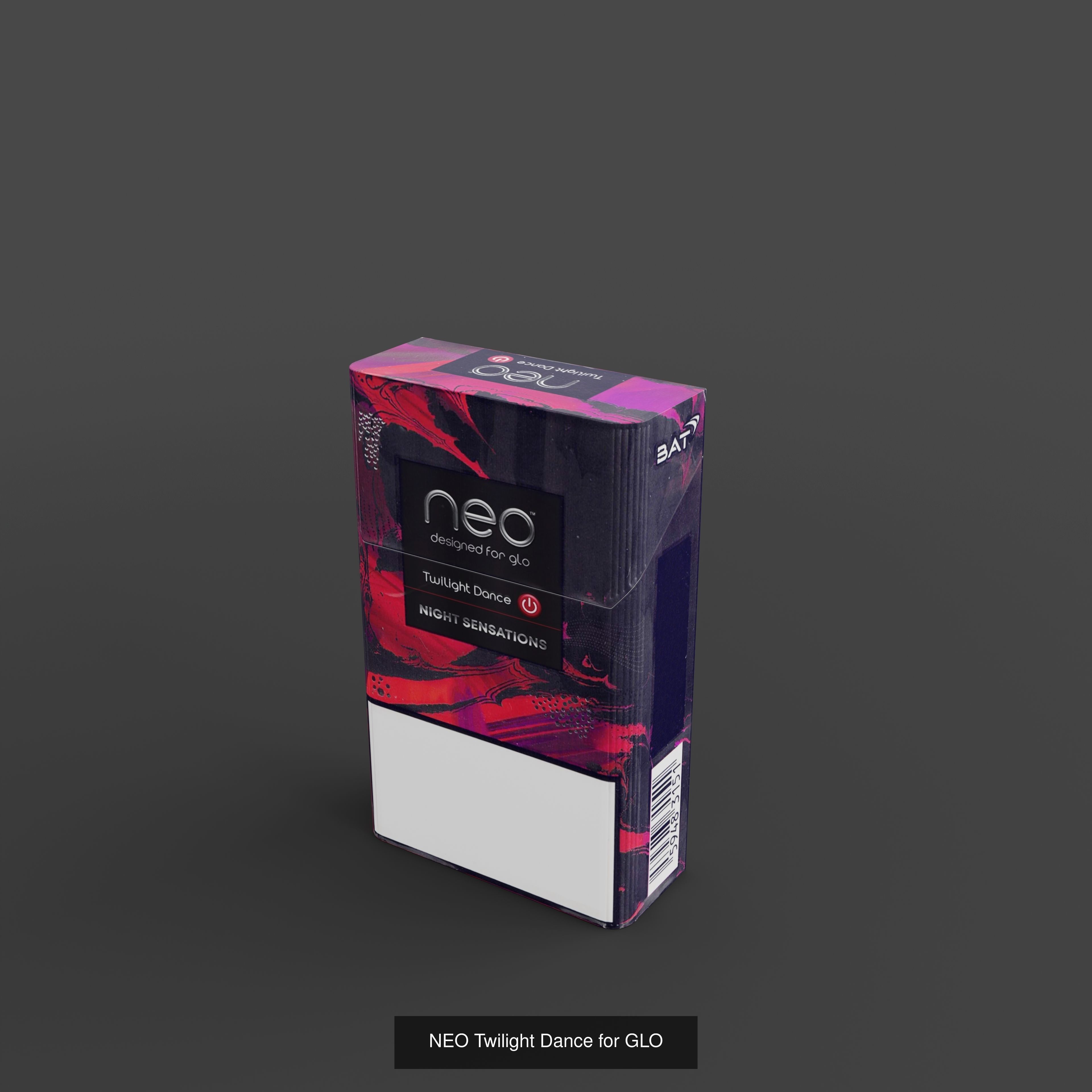 NEO cigarette Packs for GLO devices 3D Model Collection_12