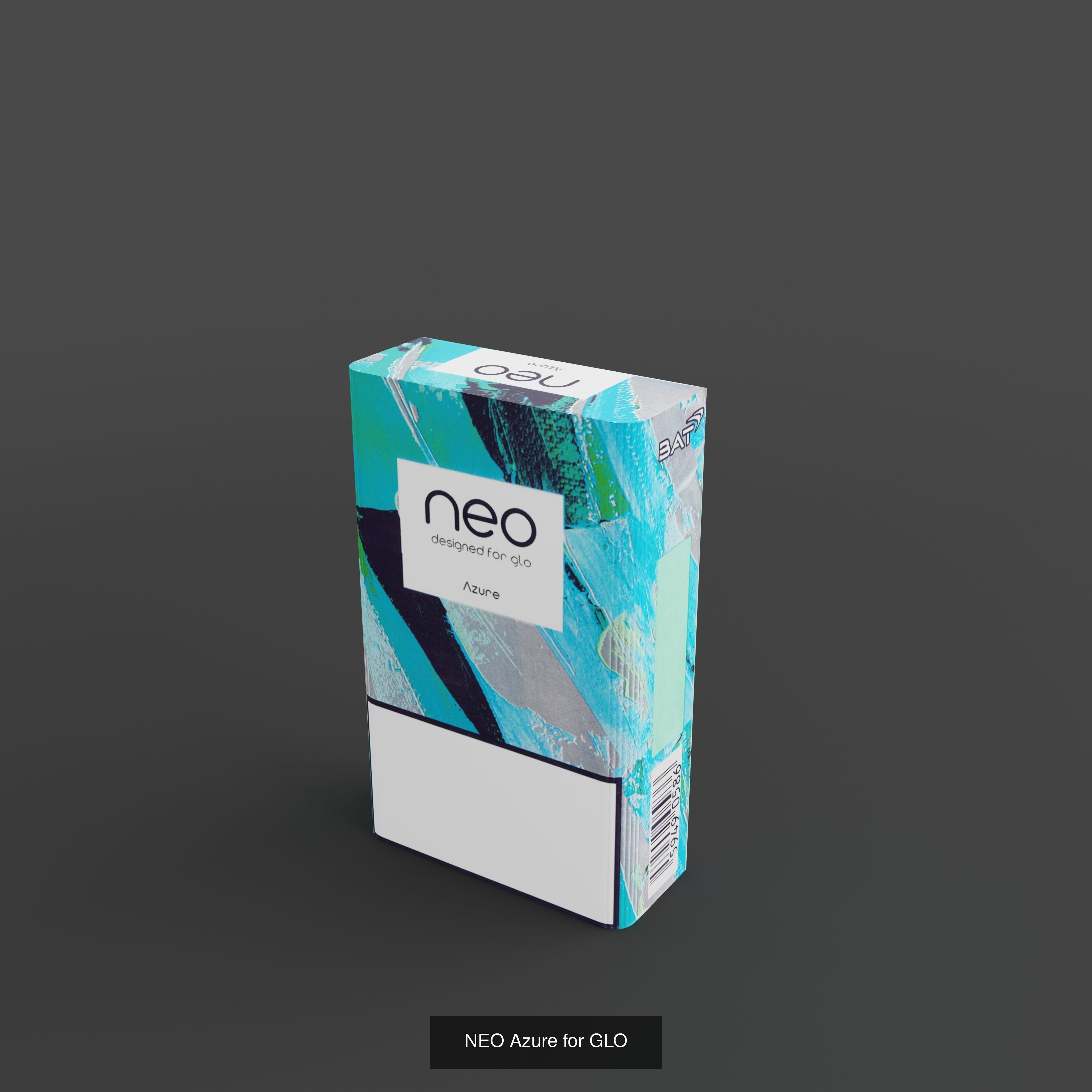 NEO cigarette Packs for GLO devices 3D Model Collection_1