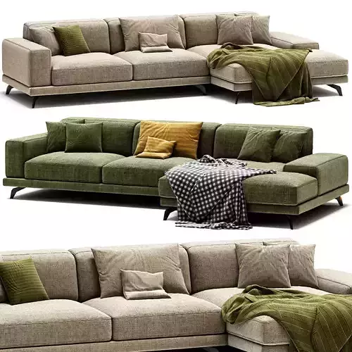 FEZA Sectional sofa By Nobonobo