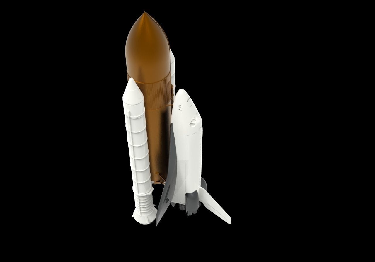 Space Shuttle 3D print model_4