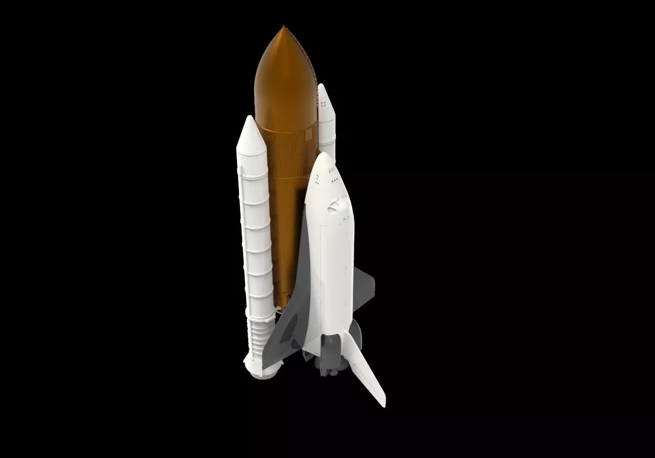 Space Shuttle 3D print model_0
