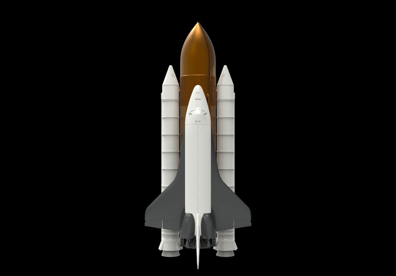 Space Shuttle 3D print model_1