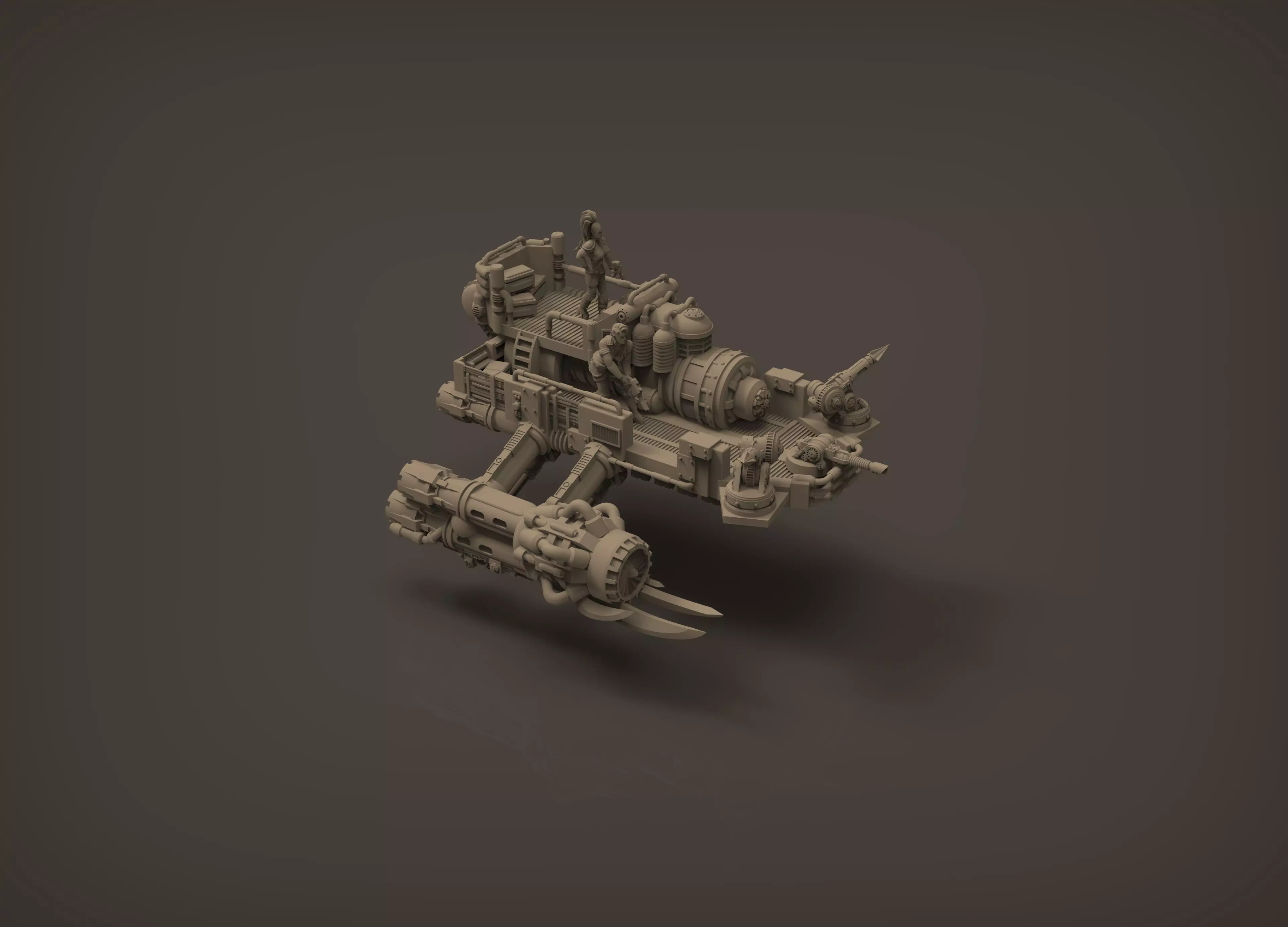 Chem Grav Whaler 3D print model