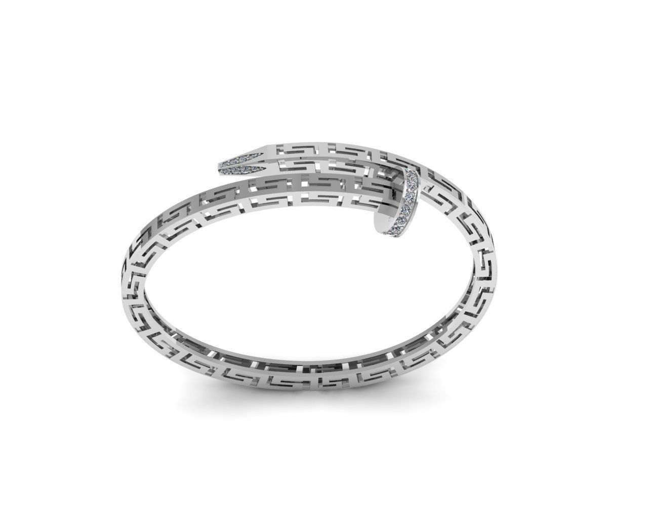 Bracelet 3D print model_1