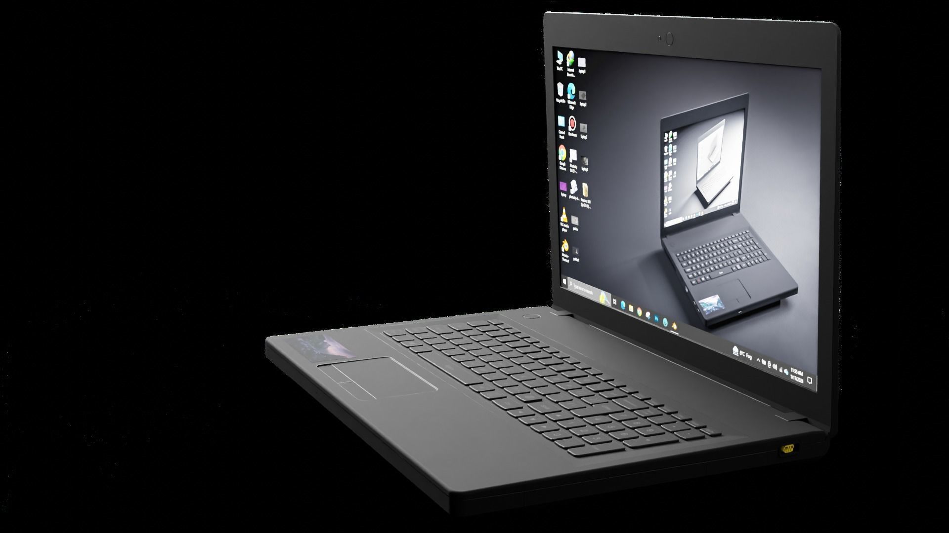 Lenovo G500 Laptop 3D model_4