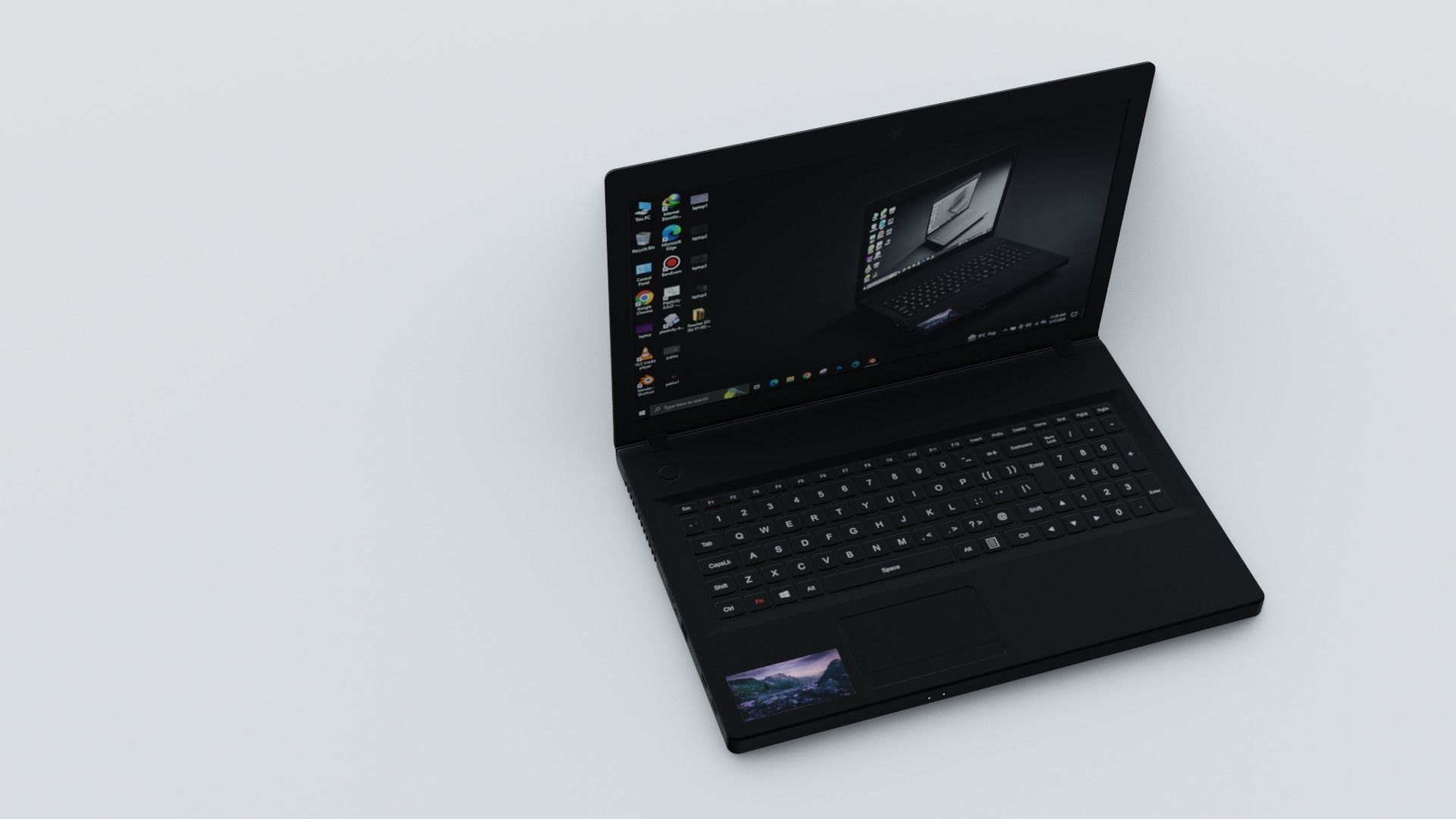 Lenovo G500 Laptop 3D model_5