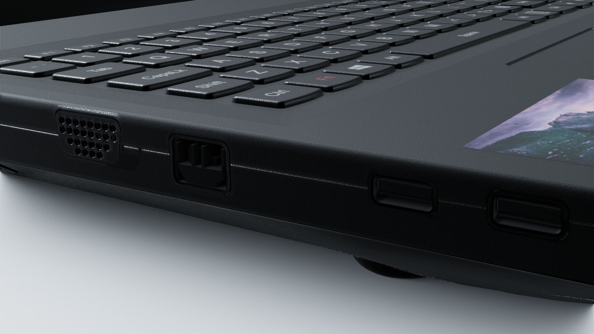 Lenovo G500 Laptop 3D model_10
