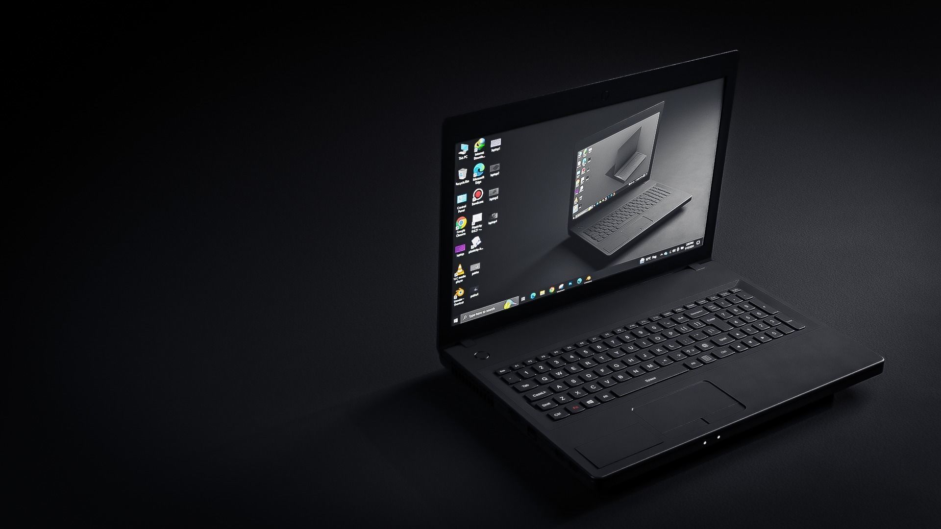 Lenovo G500 Laptop 3D model_8