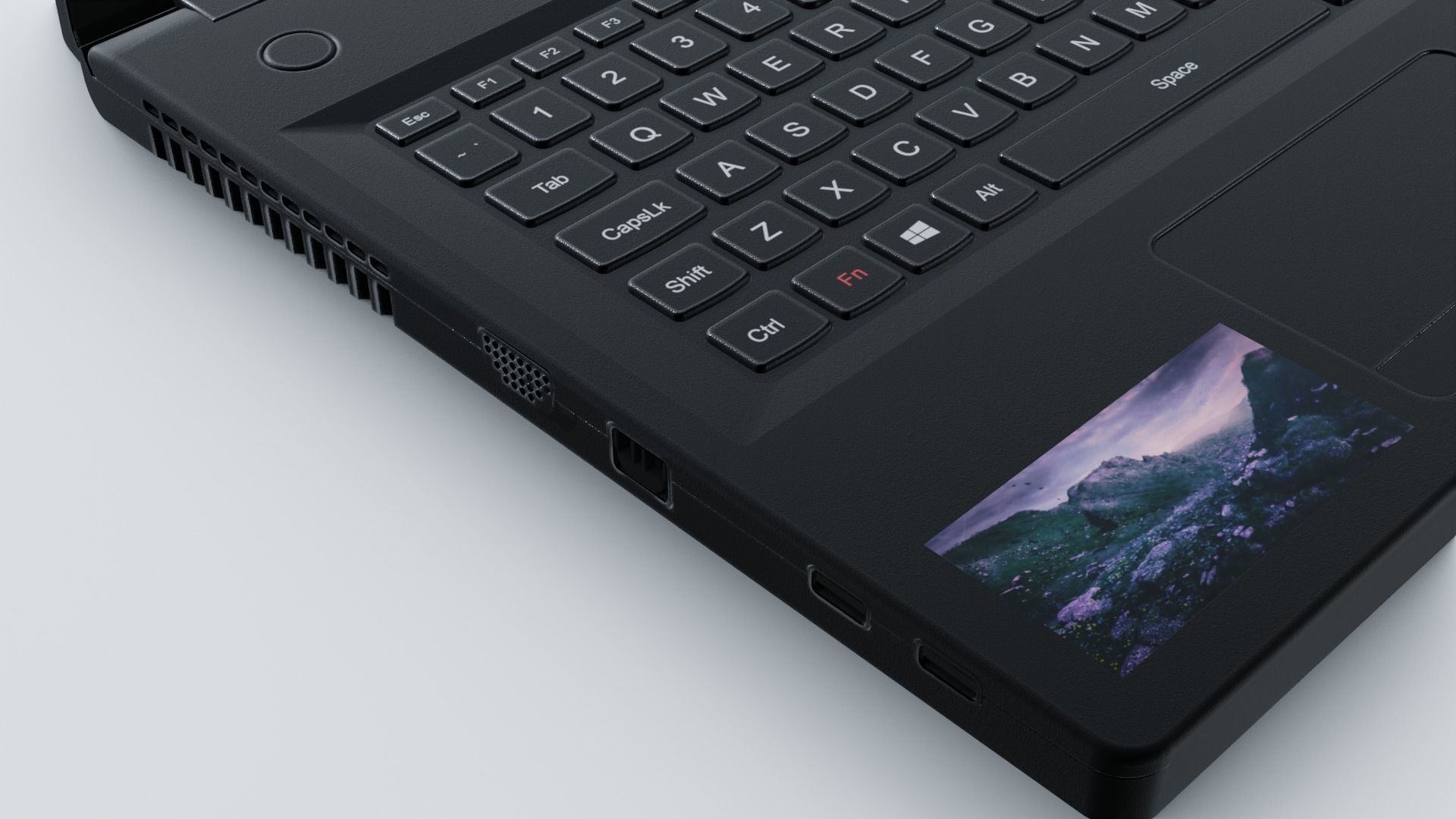 Lenovo G500 Laptop 3D model_13