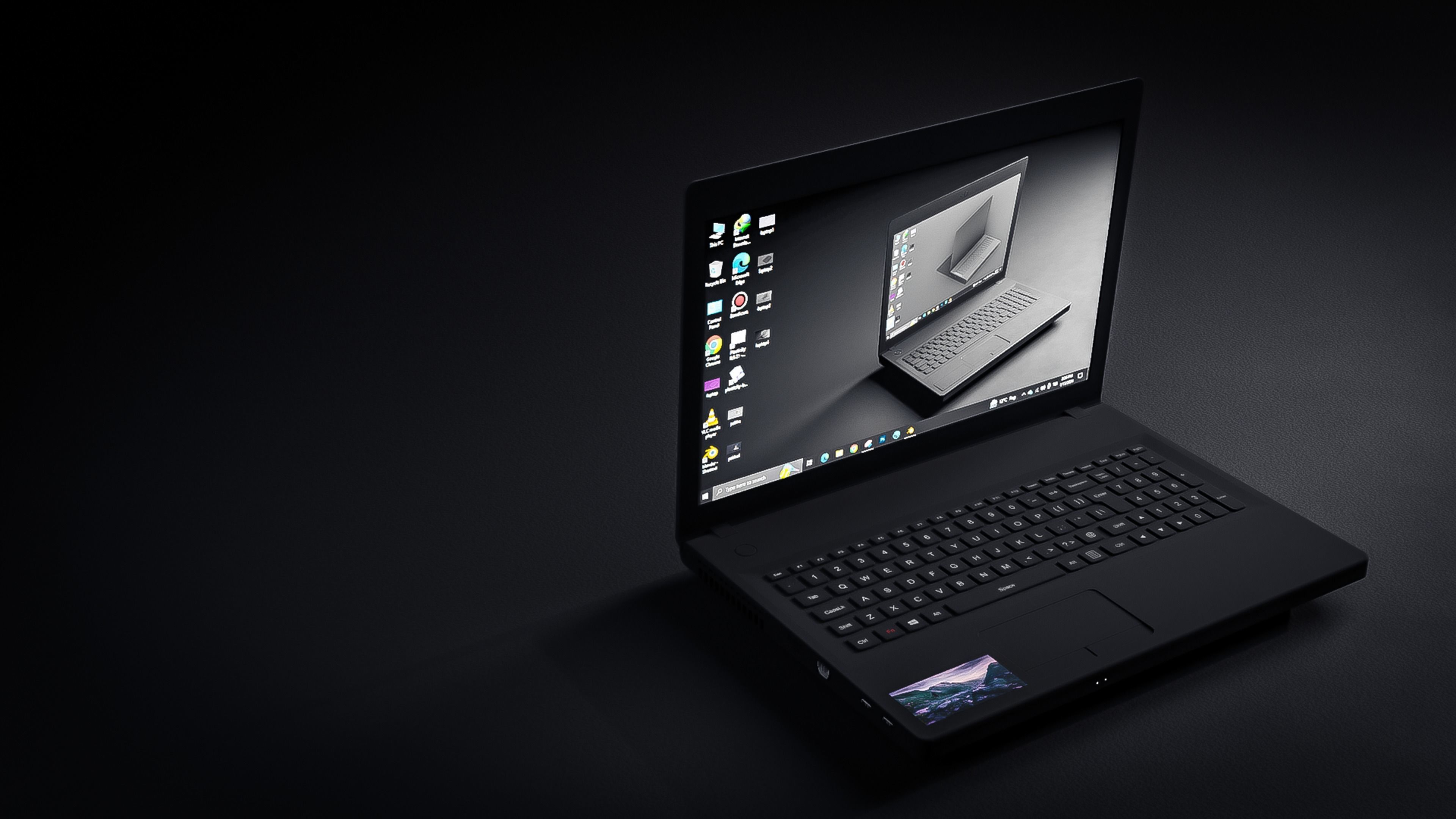 Lenovo G500 Laptop 3D model_12