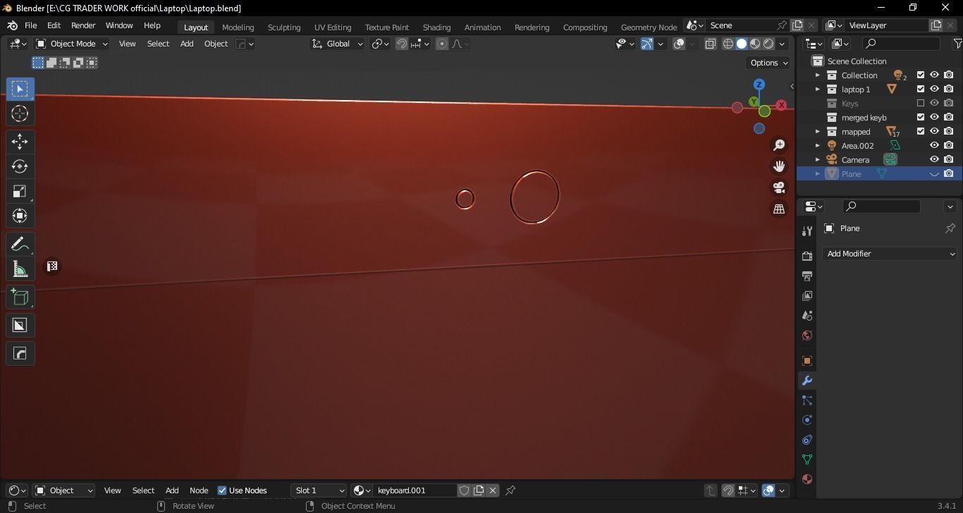 Lenovo G500 Laptop 3D model_43