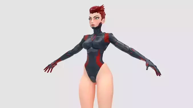 Cyberpunk Cyborg Eve