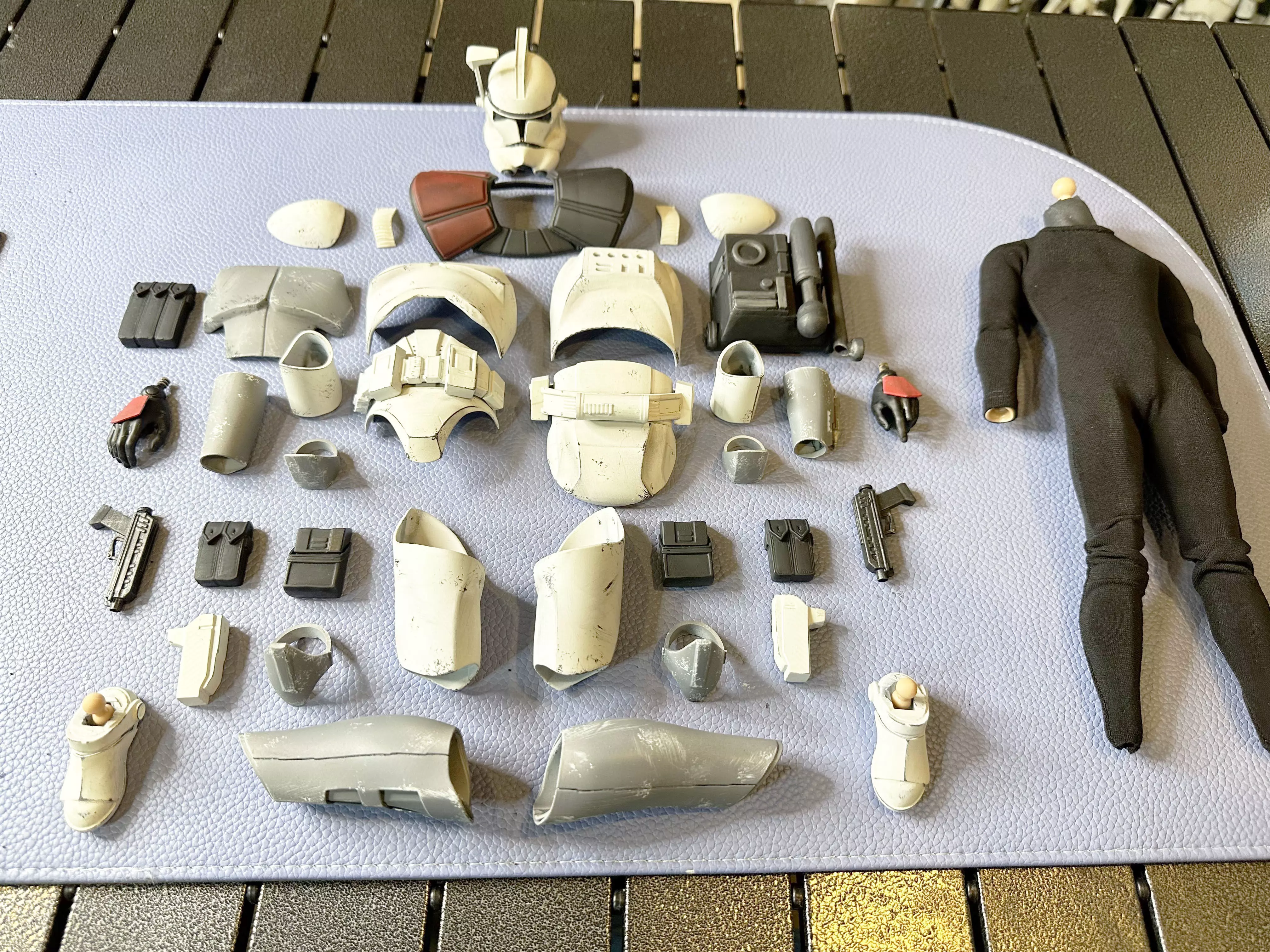 ARC Trooper Add on for Clone Trooper Armor OneSix OneSixth 12in 3D print model
