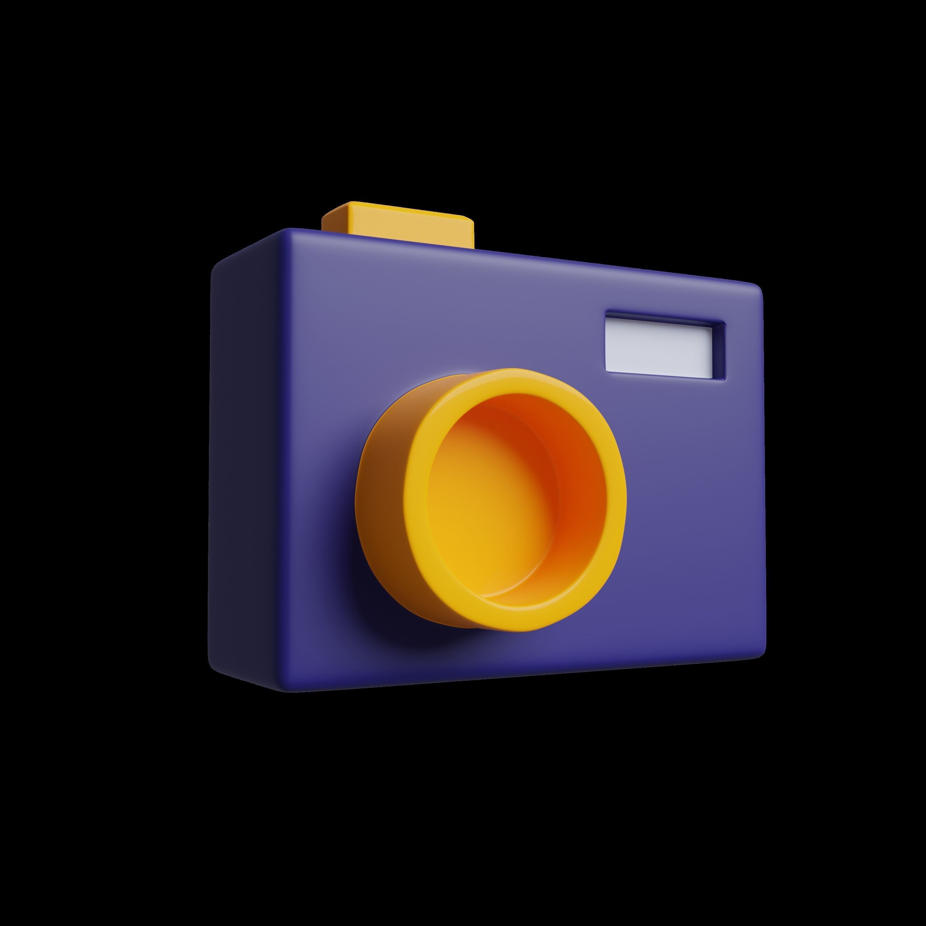 3D set of icons Travelling 3D model_7