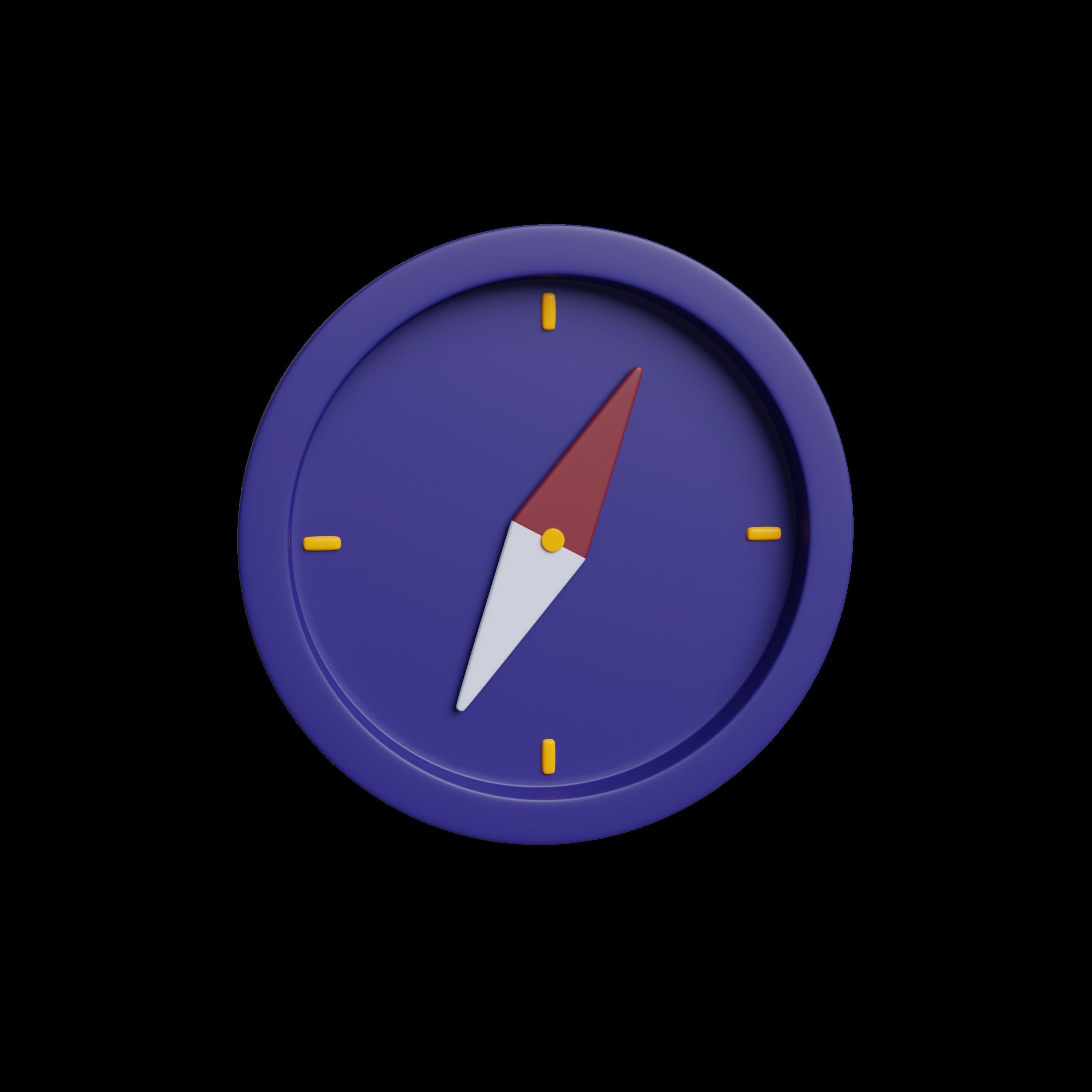 3D set of icons Travelling 3D model_4