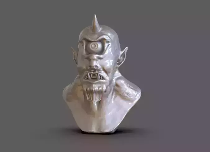 Cyclops Bust 3D print model