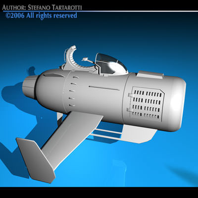Turbine bike 3D model_7