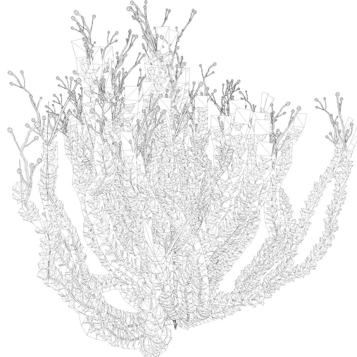 Sagebrush Bush  - 04 - 3D model_1