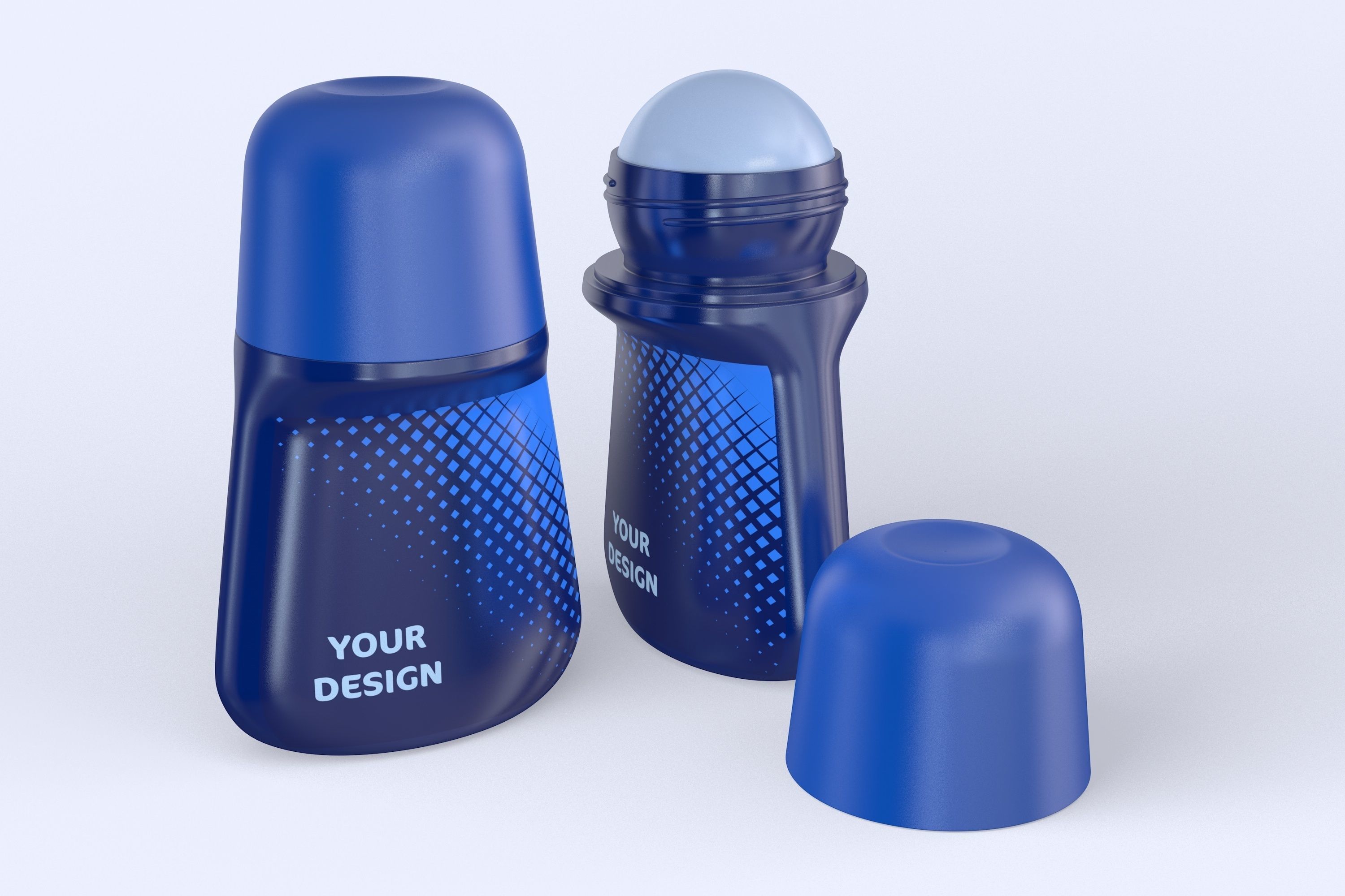 Roll-On Deodorant 3D model_2