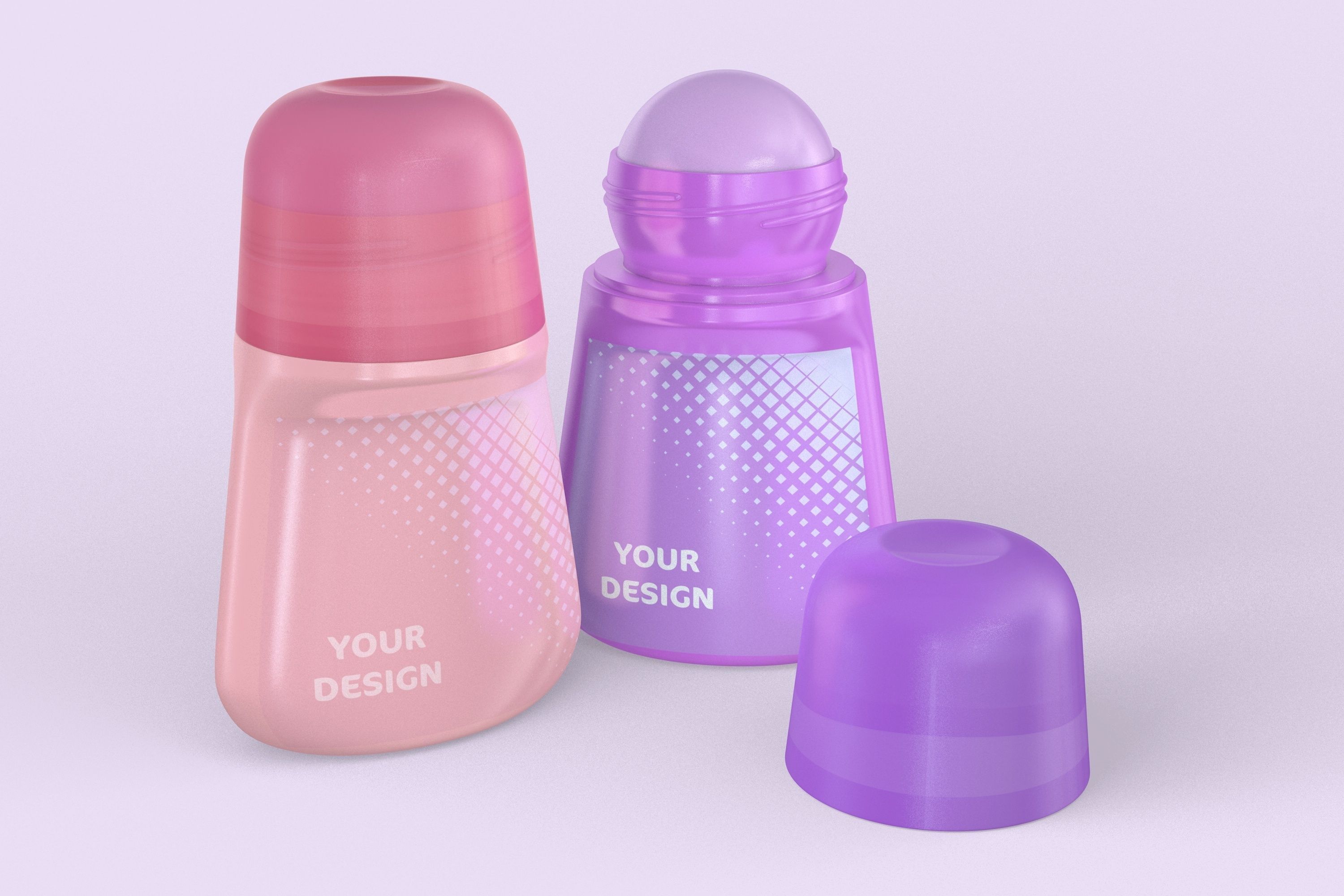 Roll-On Deodorant 3D model_3