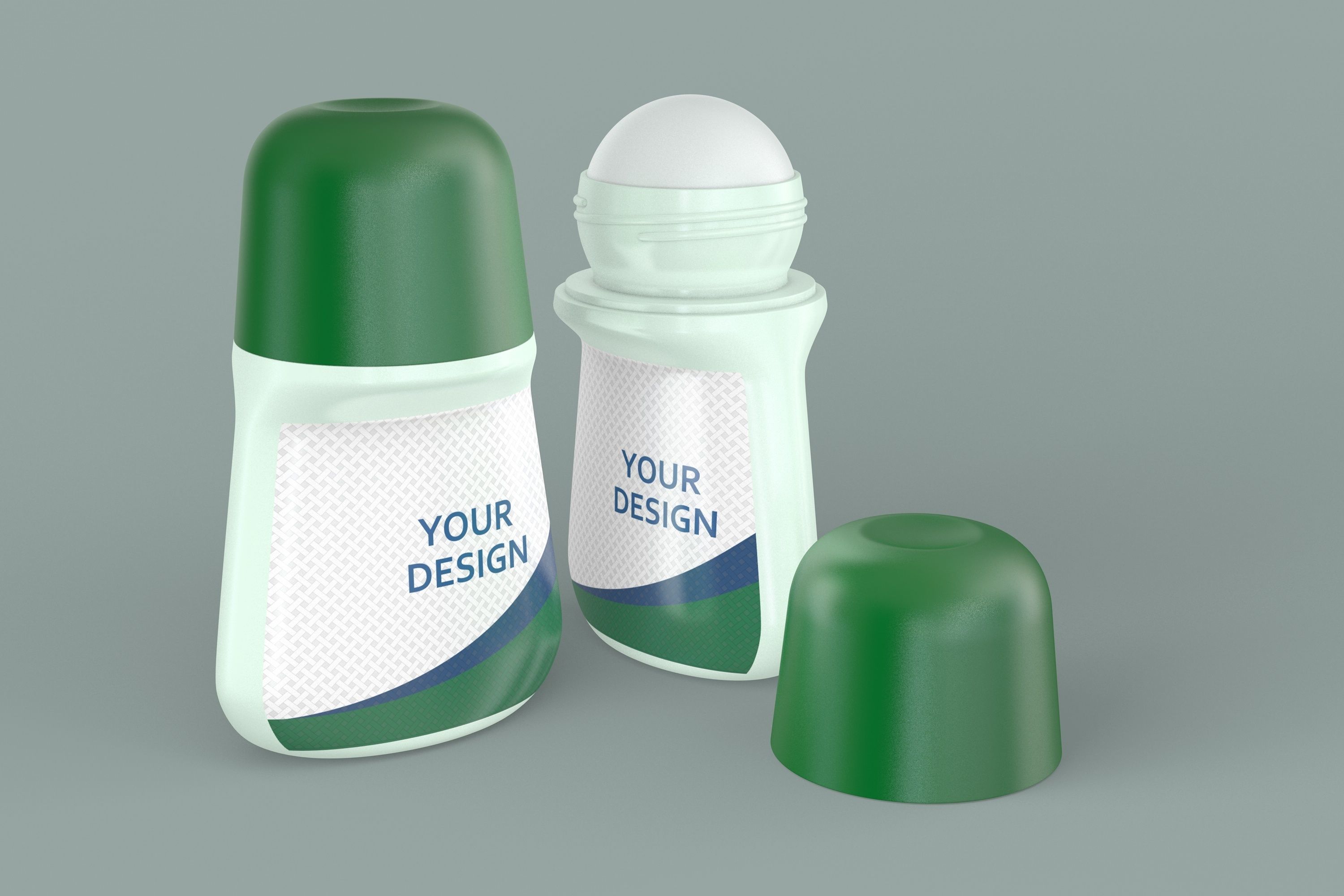 Roll-On Deodorant 3D model_1