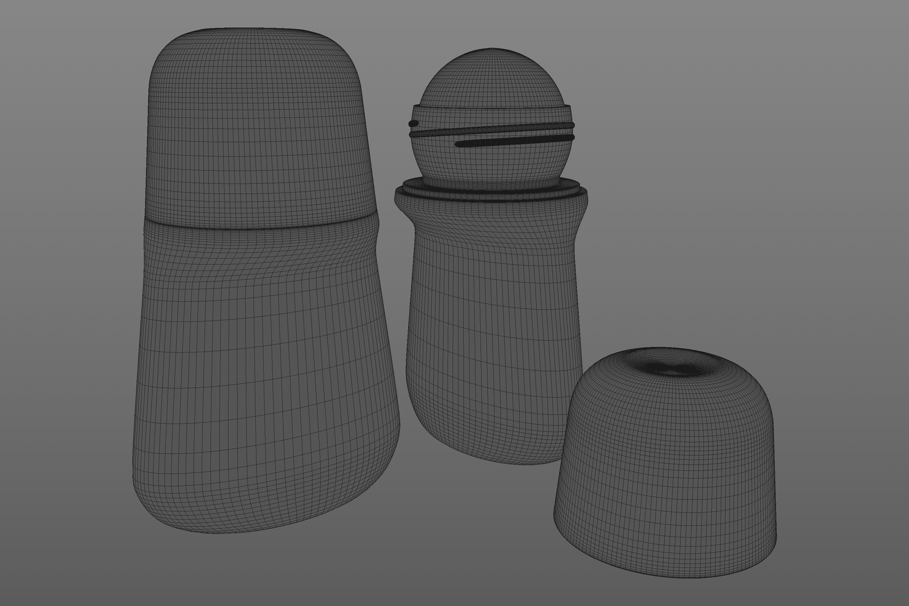 Roll-On Deodorant 3D model_5