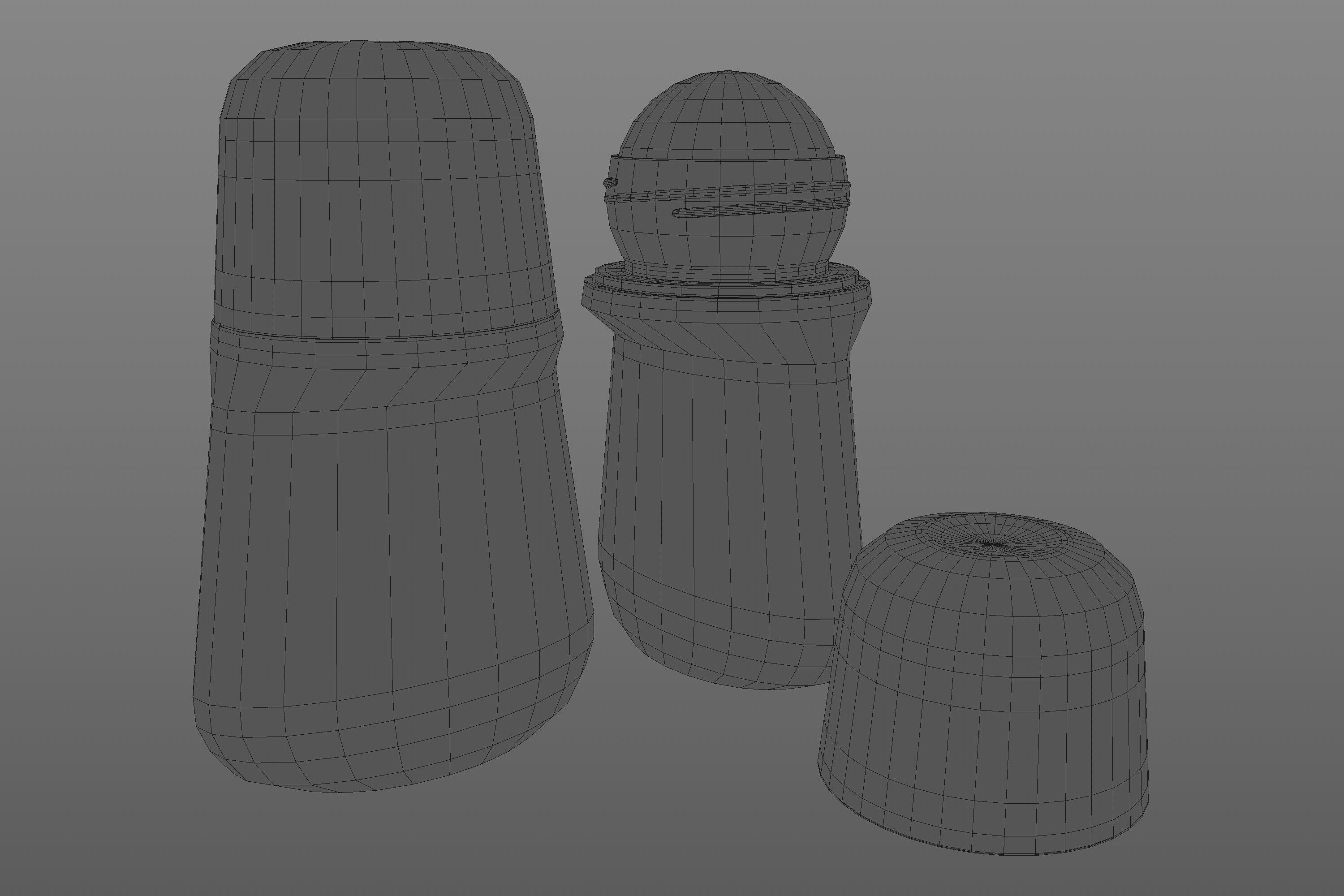 Roll-On Deodorant 3D model_6
