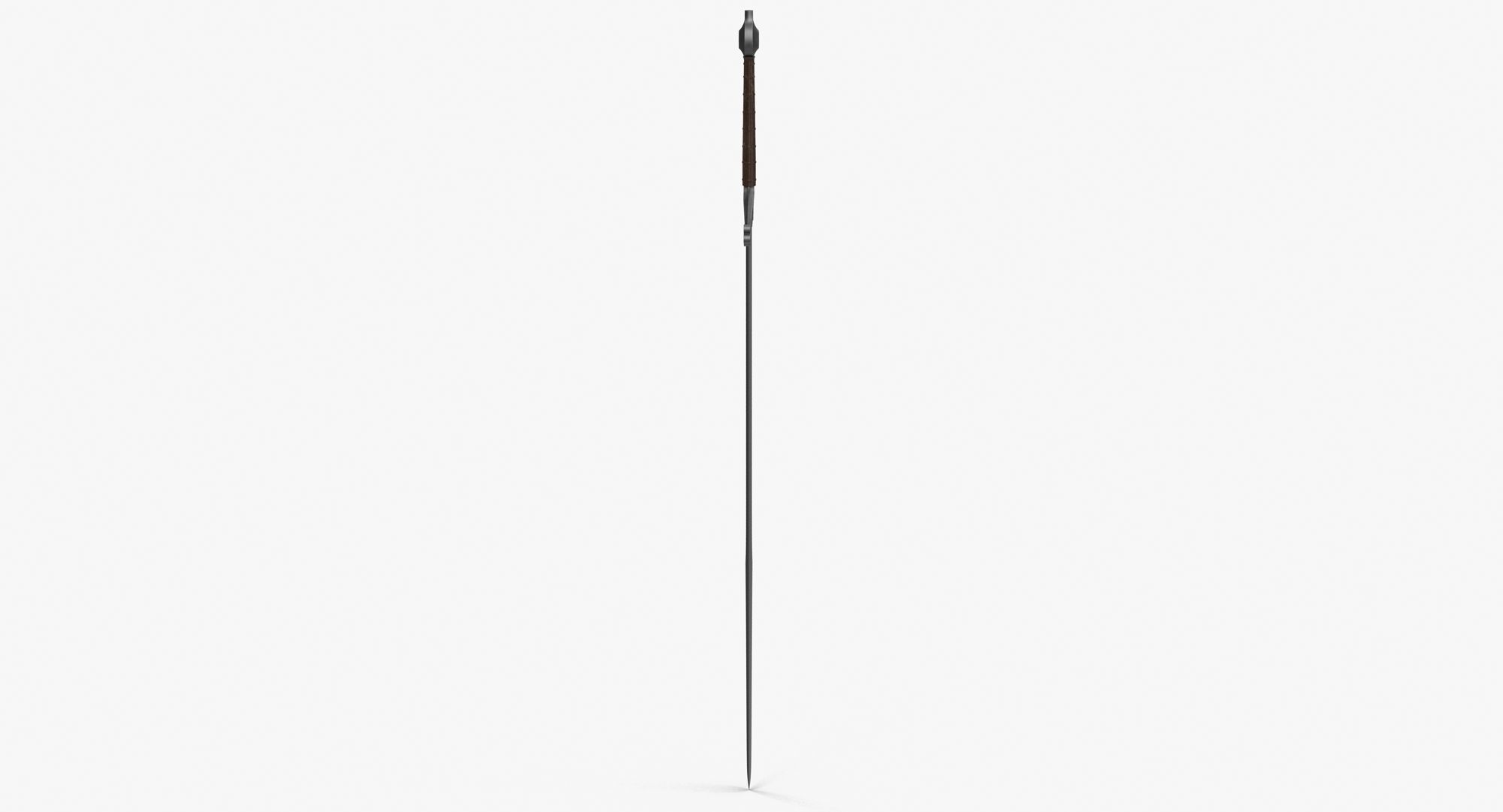 Claymore Sword Low-poly 3D model_4