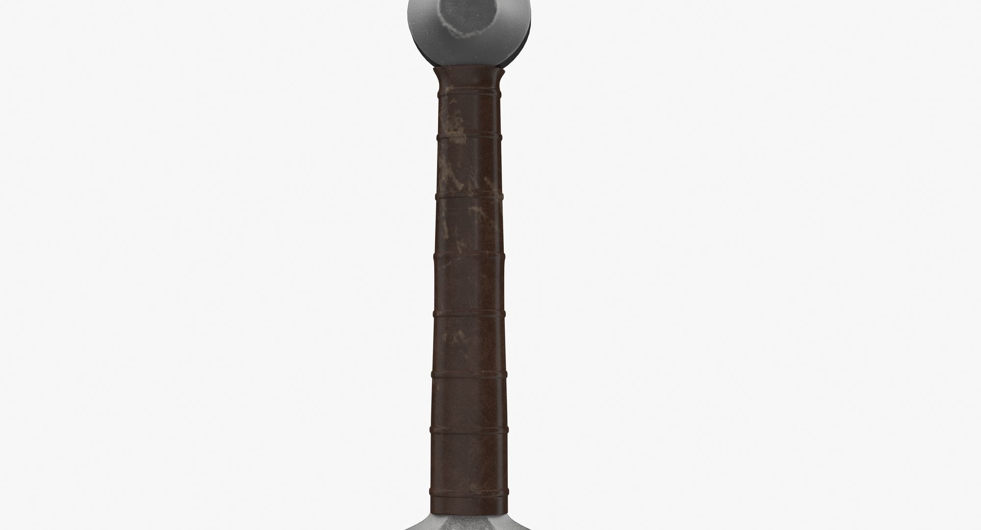 Claymore Sword Low-poly 3D model_13