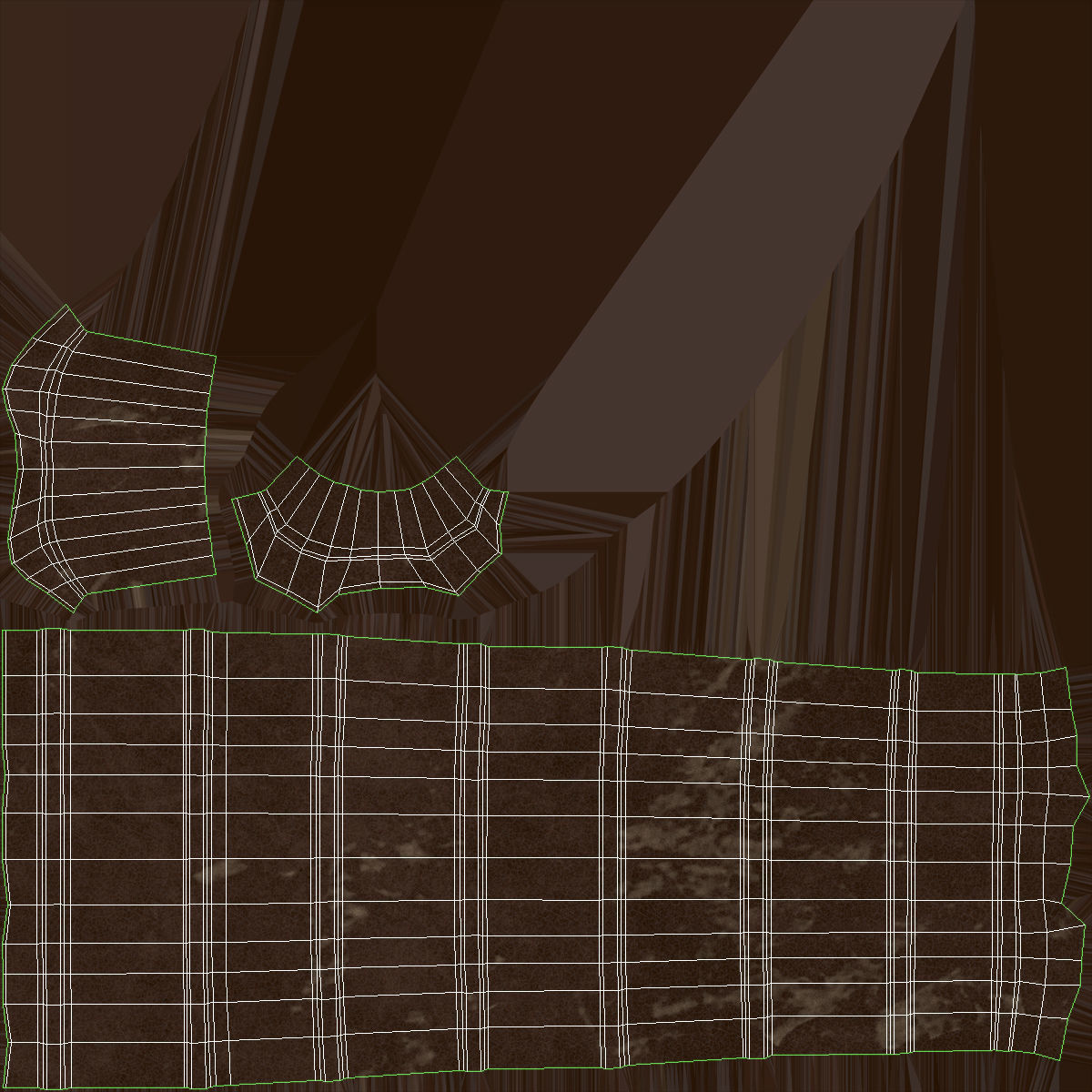 Claymore Sword Low-poly 3D model_18