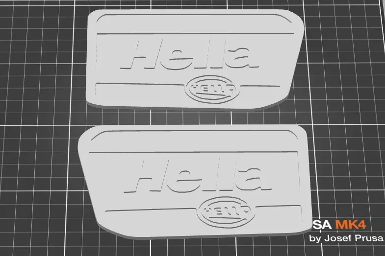 Vw Golf MK2 Hella Fog Covers Free 3D print model