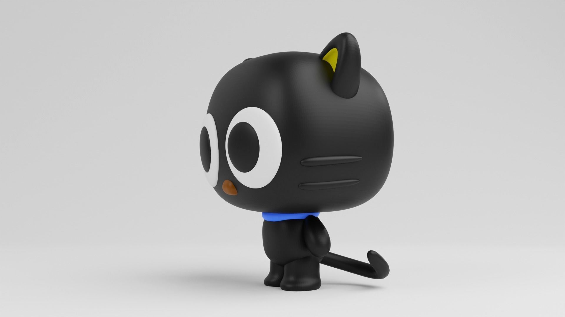 Chococat funko pop 3D print model_1