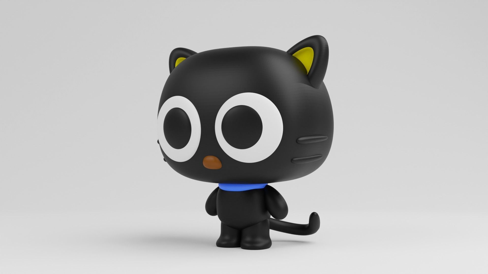 Chococat funko pop 3D print model_2