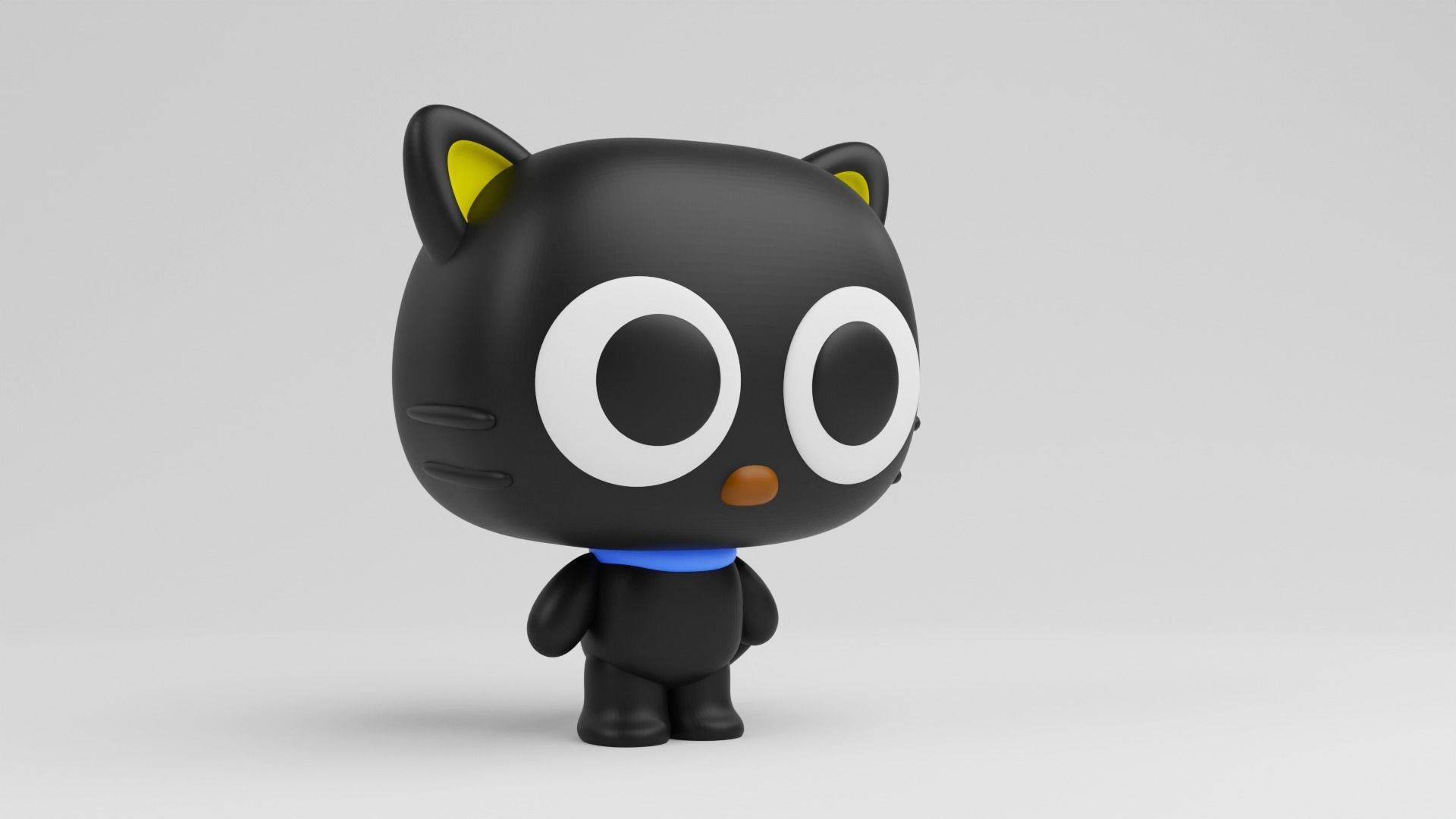 Chococat funko pop 3D print model_3