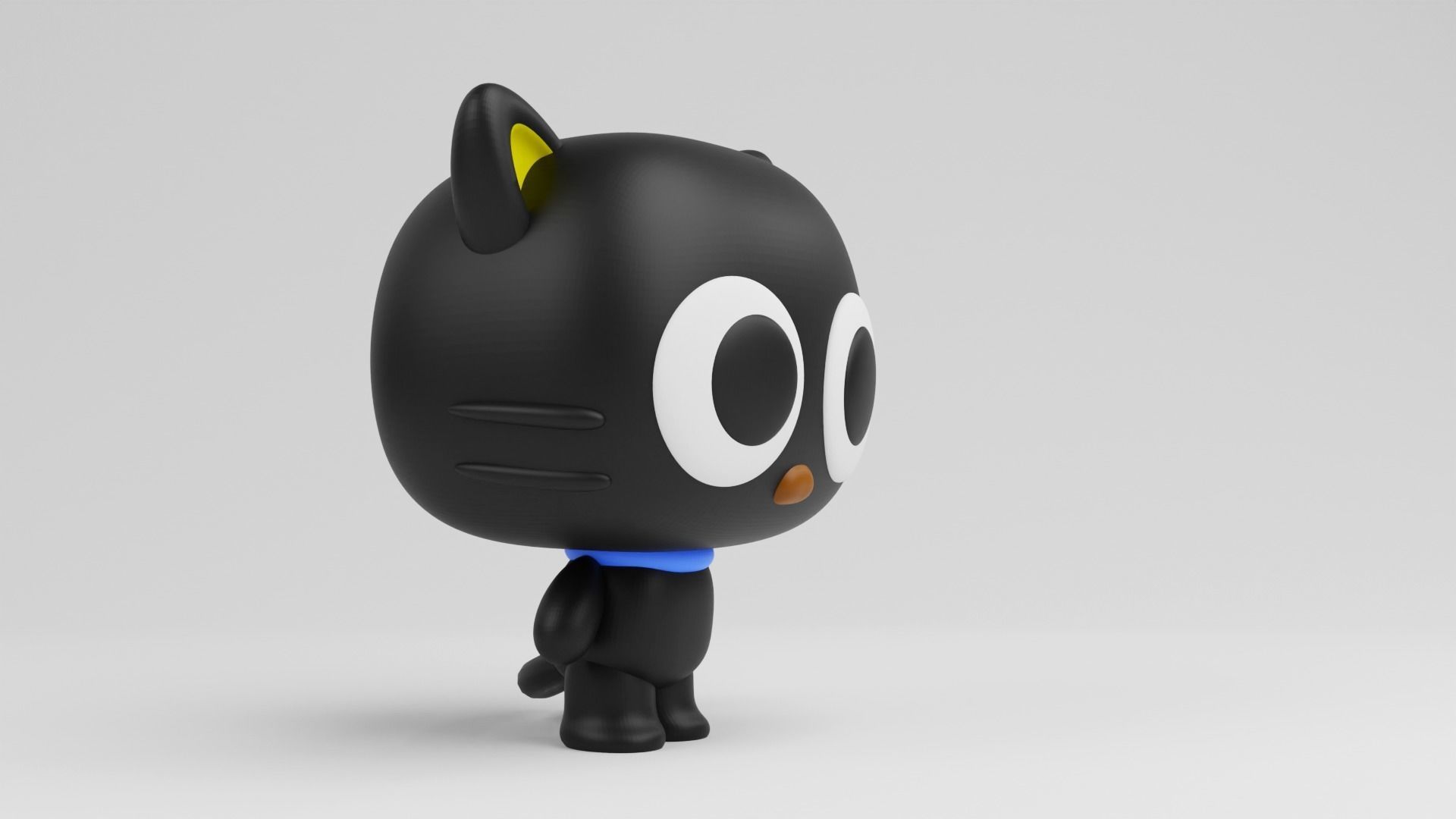 Chococat funko pop 3D print model_4