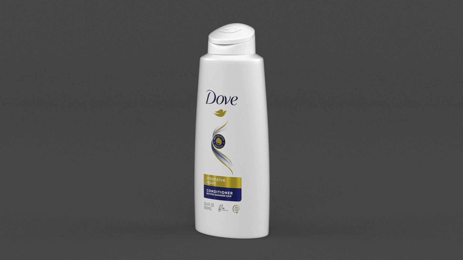 Dove Shampoo and Conditioner 3D model_6