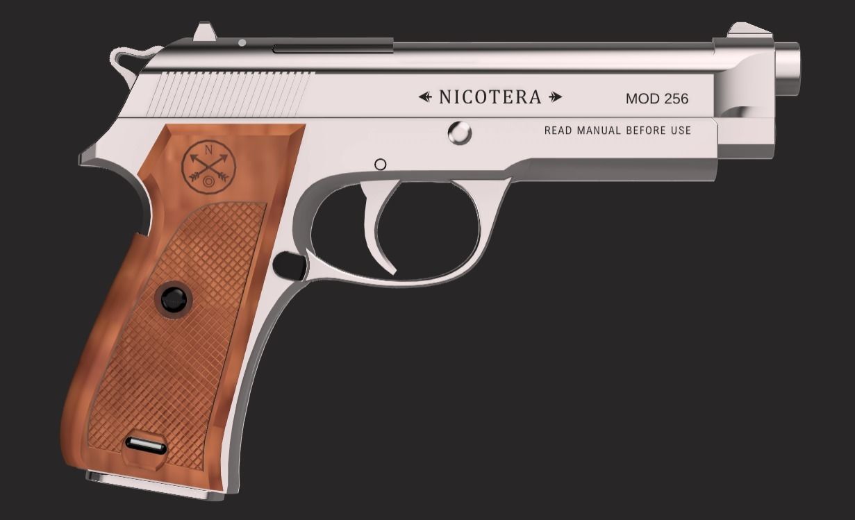 The Last of Us Part II - Ellie handgun for cosplay 3D print model_5