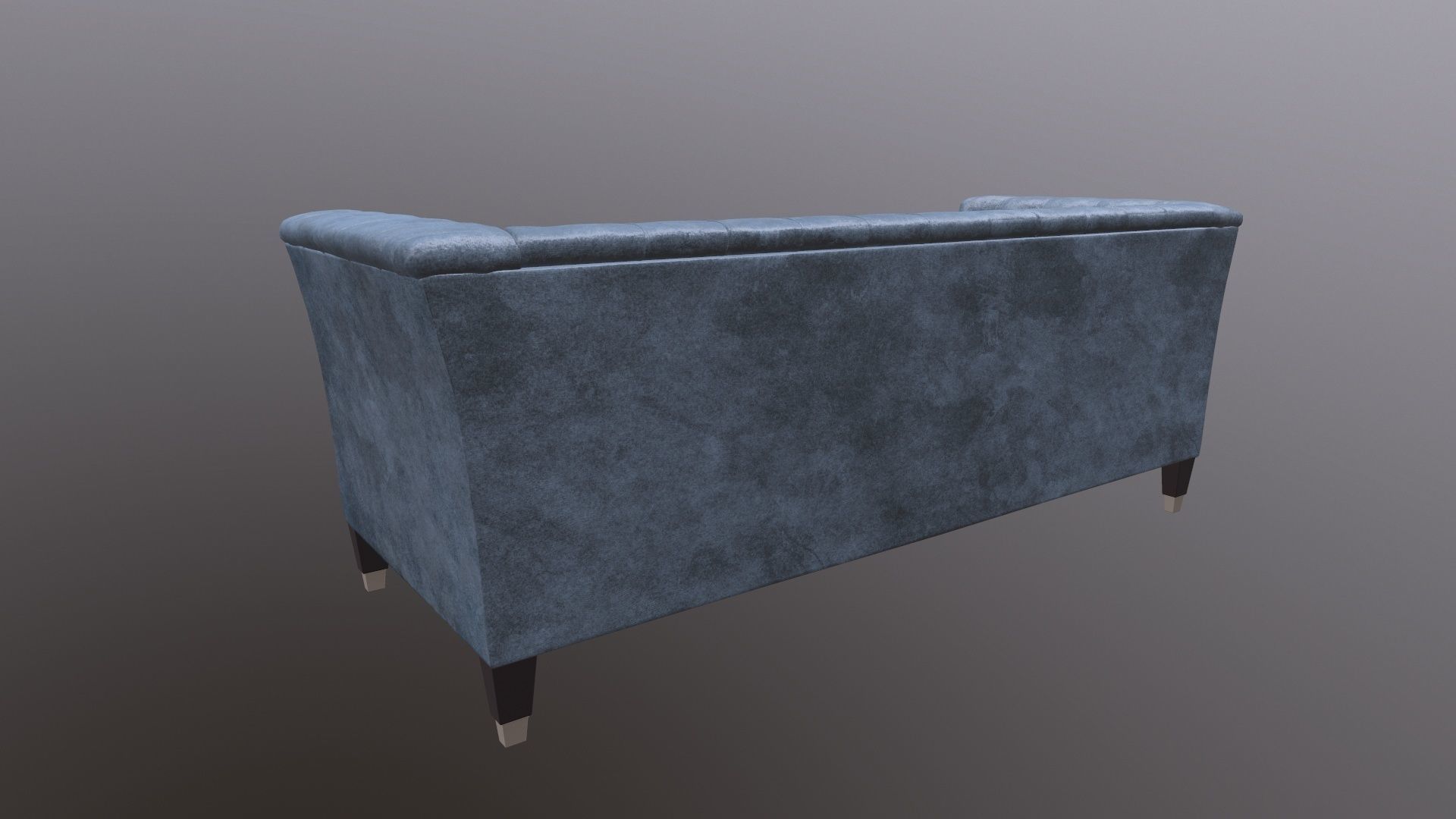 Chesterfield Three Seater Sofa 3D model_6