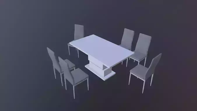 Dining Table 3D model
