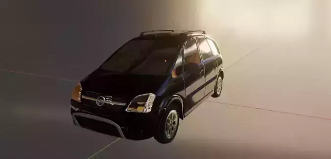 CHEVROLET MERIVA - LOW POLY