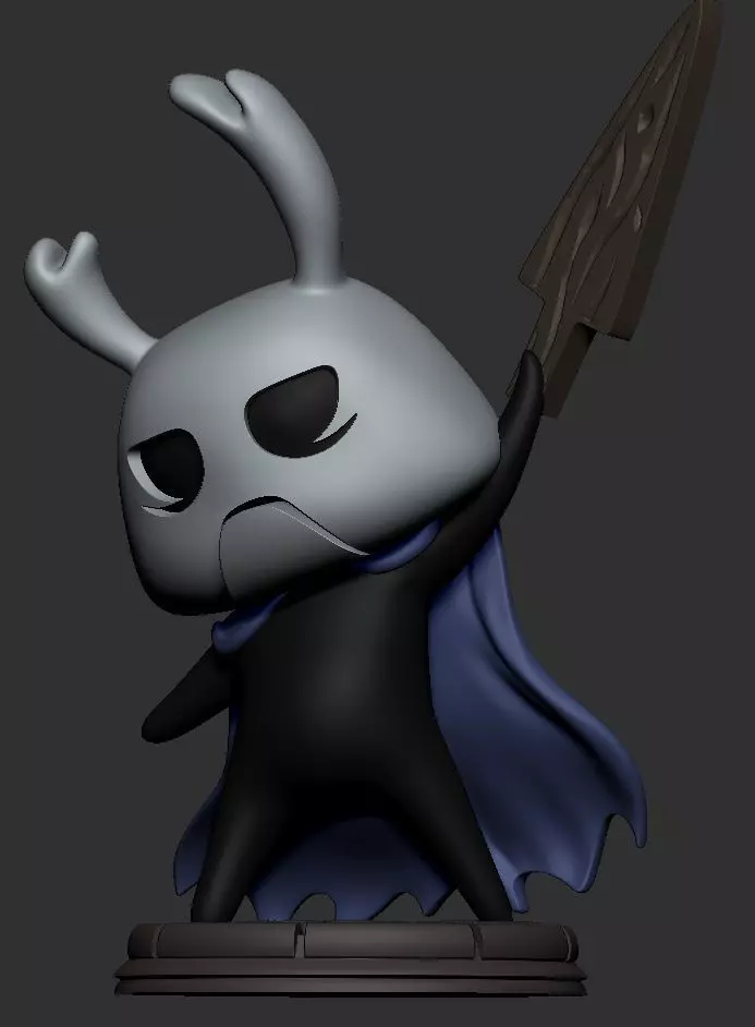 Hollow knight Zote fanart 3D print model_0
